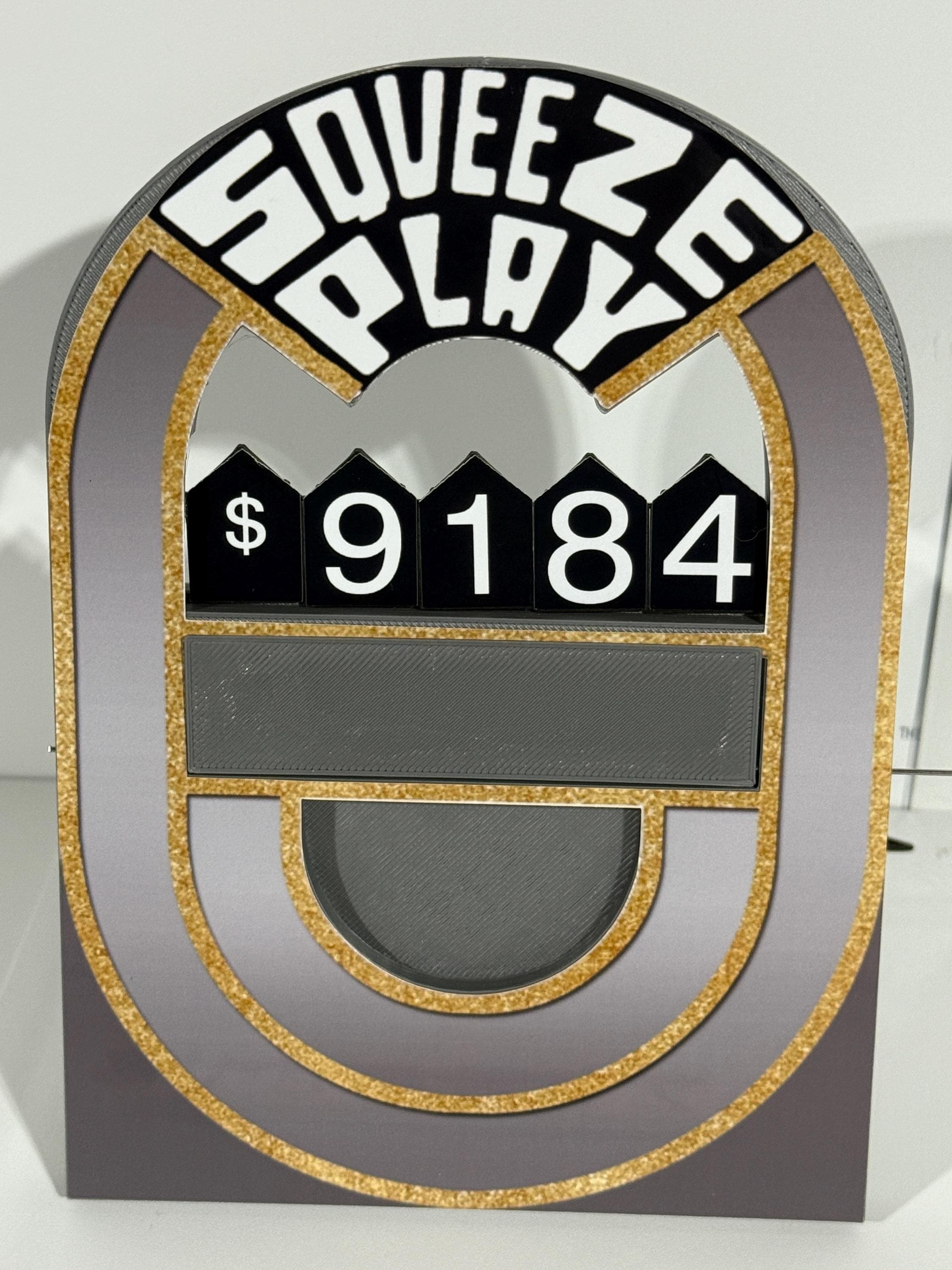 Price is Right Squeeze Play Pricing Game – 3D Printed Miniature with Optional Sound