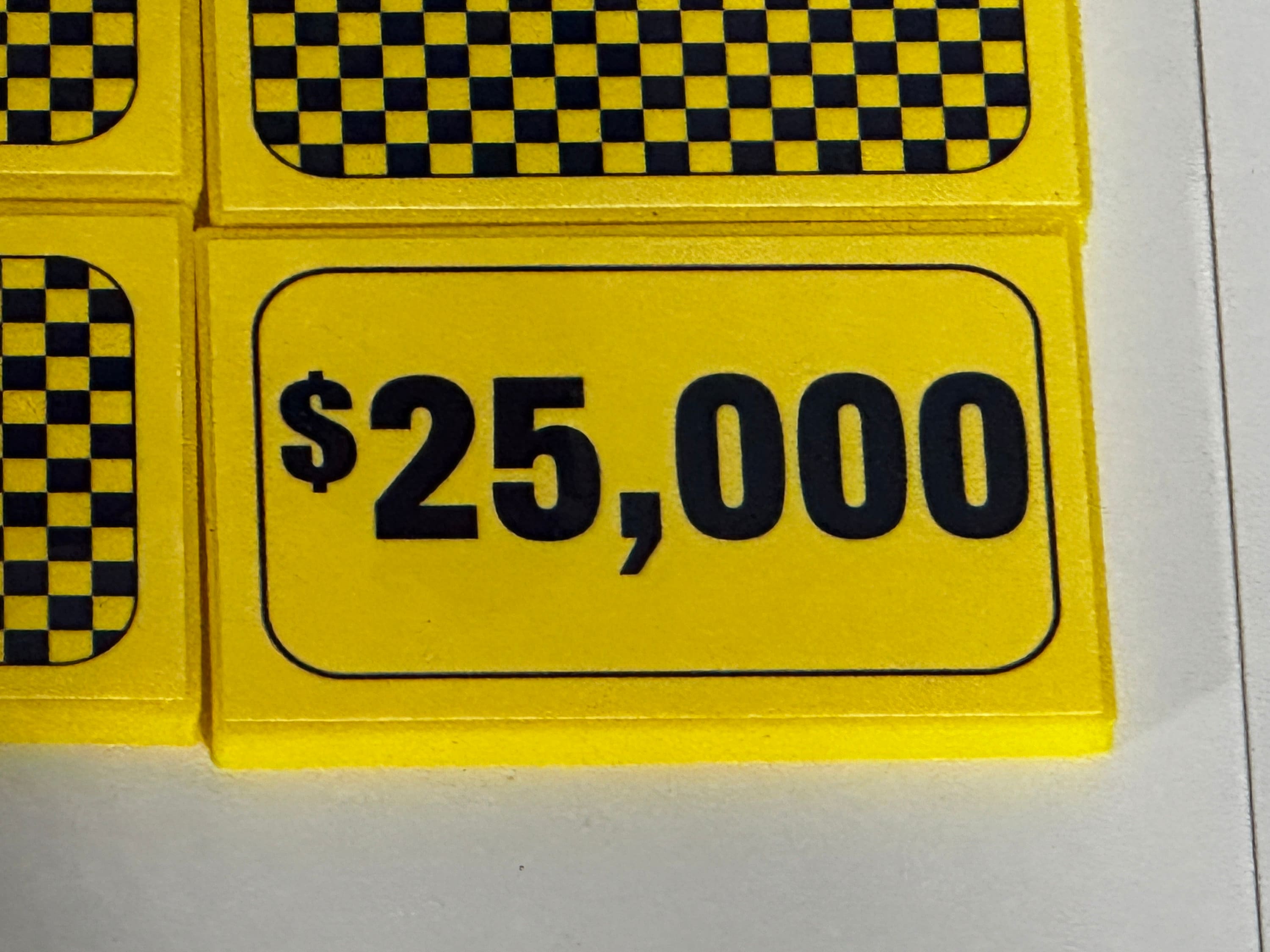 Price is Right Punch a Bunch Pricing Game – 3D Printed Miniature