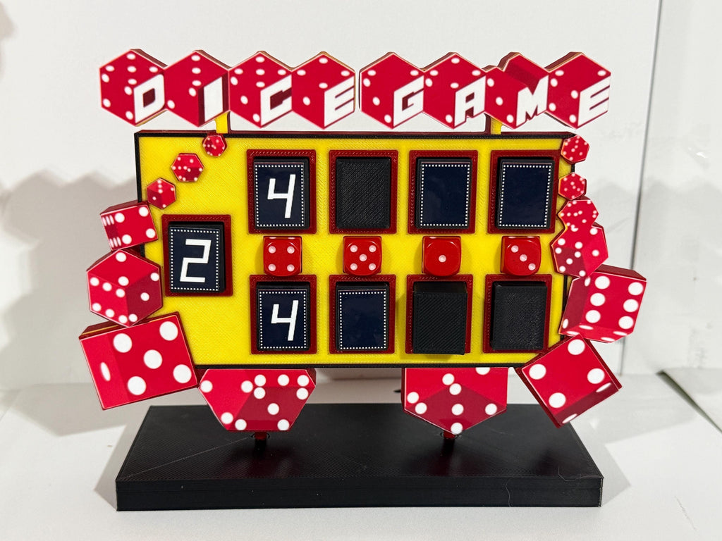 Price is Right Dice Game – Playable 3D Printed Miniature