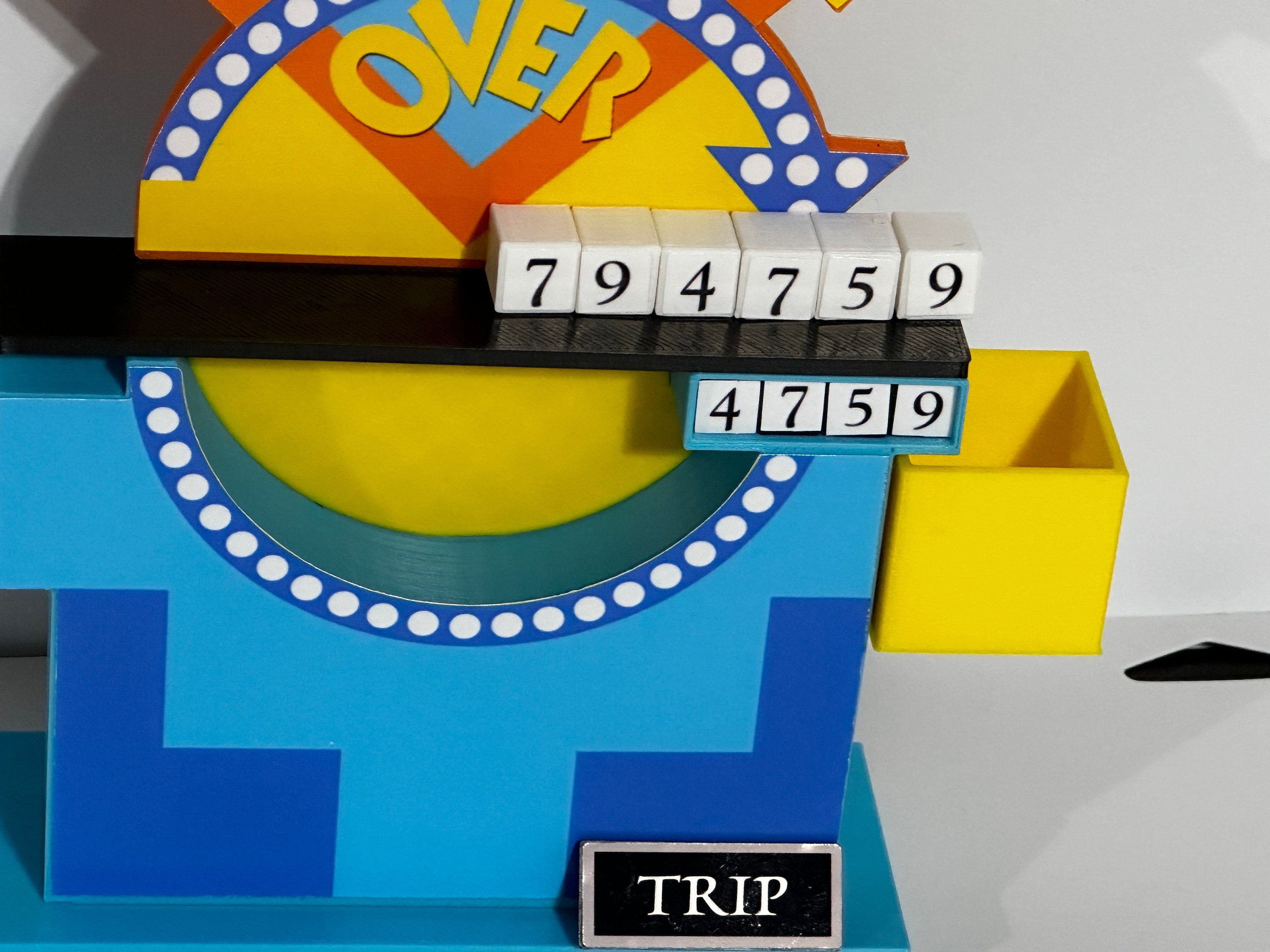 Price is Right Push Over Pricing Game – 3D Printed Miniature