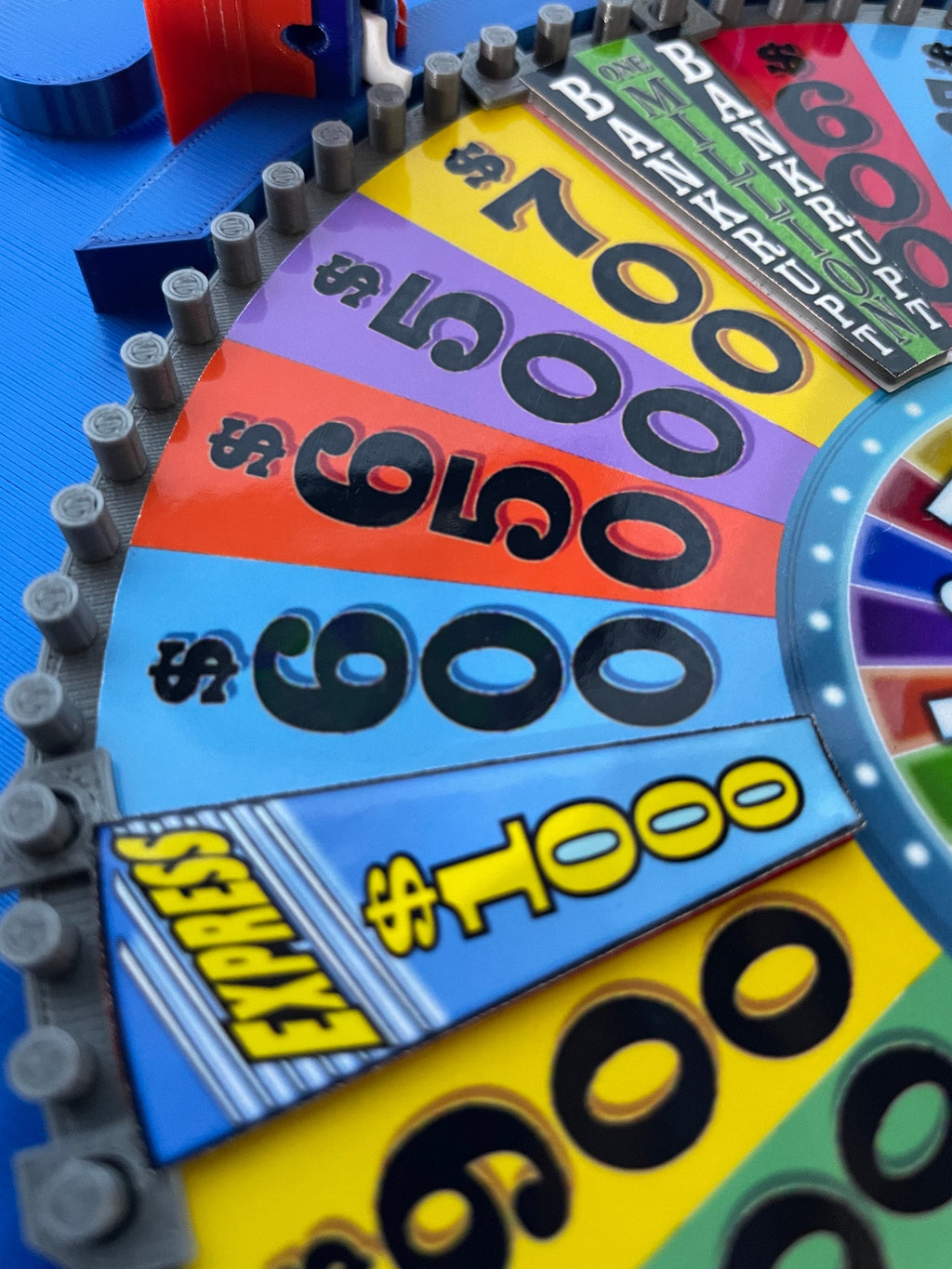 Deluxe Wheel of Fortune Wheel Set - www.facebook.com/AandM3DPrints/