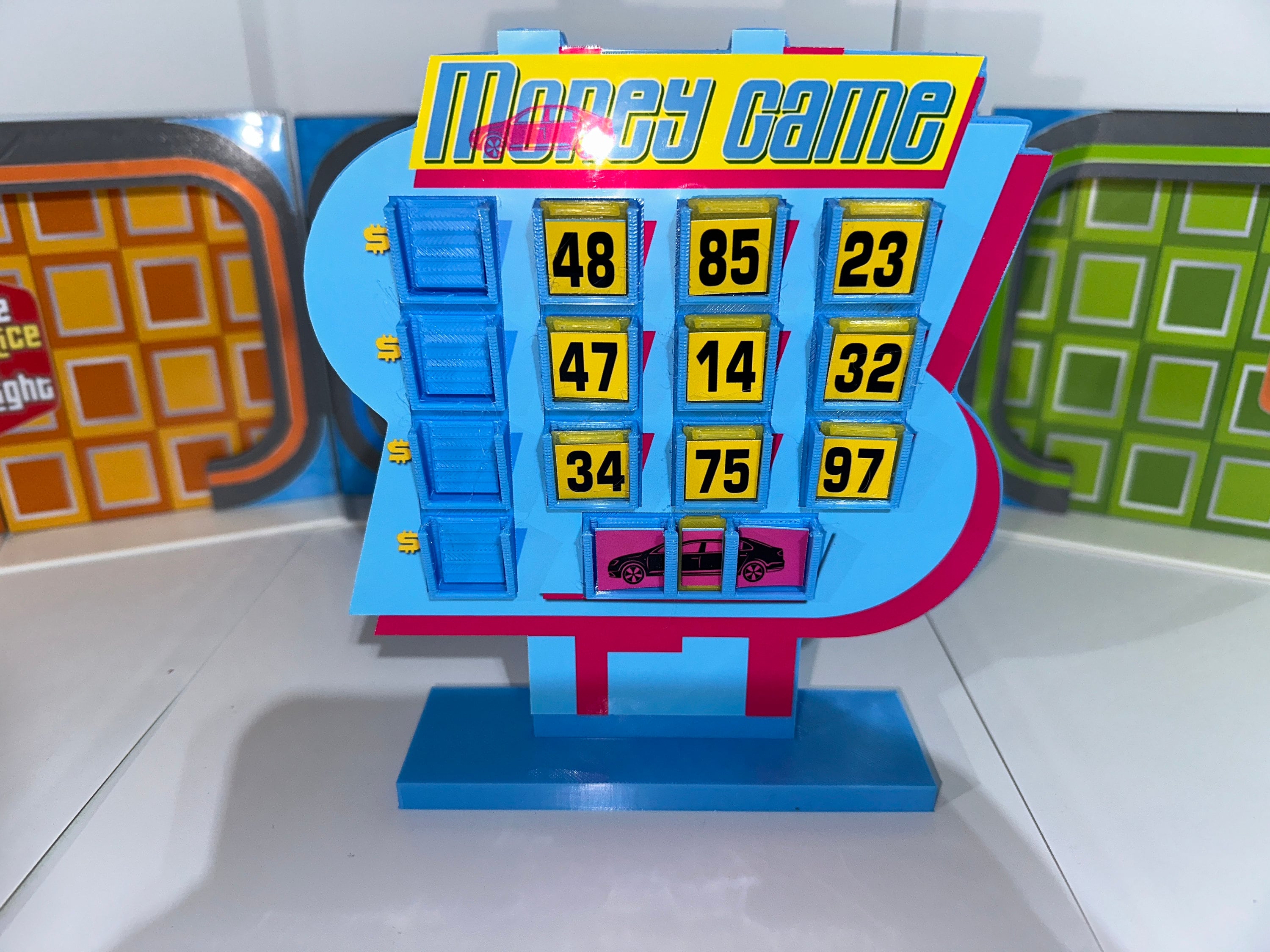 Price is Right Money Game Pricing Game – 3D Printed Miniature