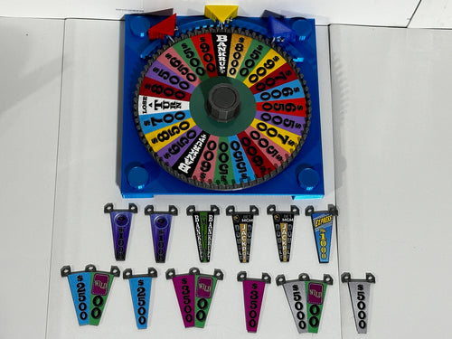2024 BET MGM Wheel of Fortune Board Game Wheel – 3D Printed Replica