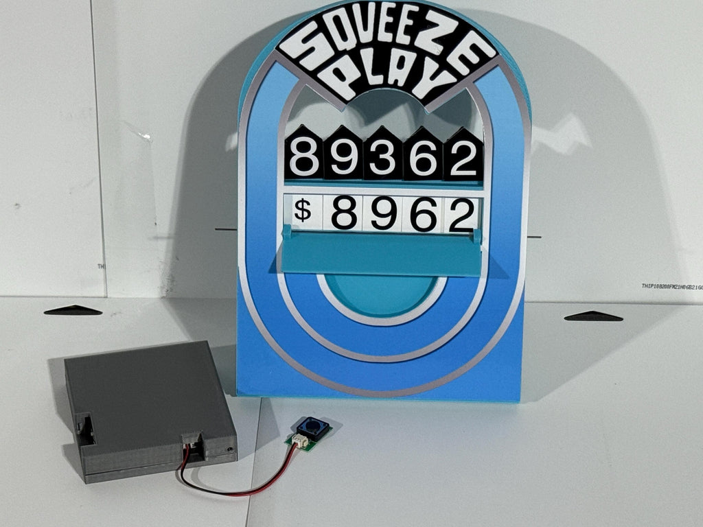 Price is Right Squeeze Play Pricing Game – 3D Printed Miniature with Optional Sound