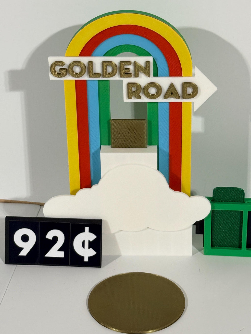 Price is Right Golden Road Pricing Game – Playable 3D Printed Miniature
