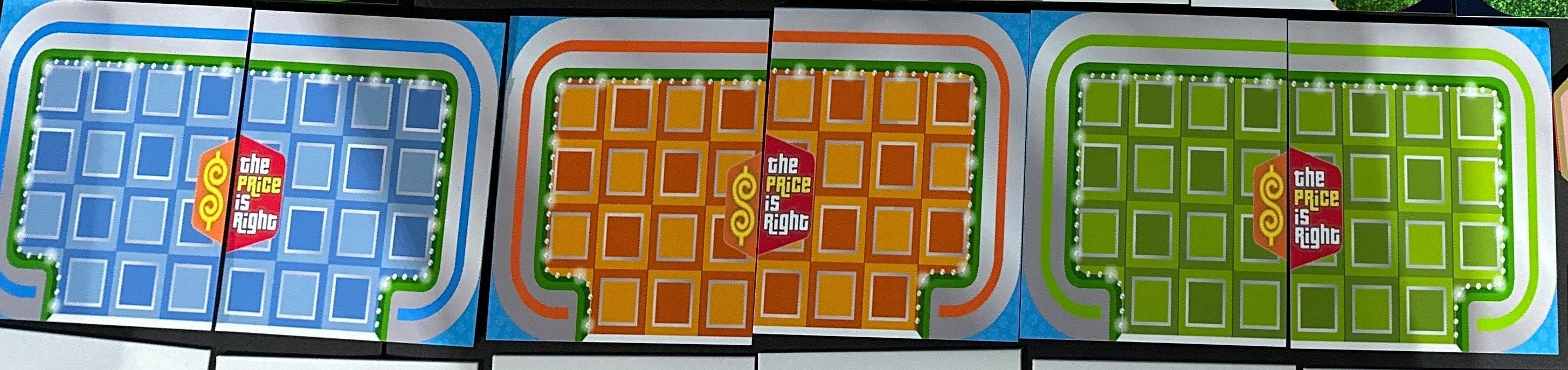 Price is Right Big Doors & Big Tags – Backdrop Set, 3D Printed