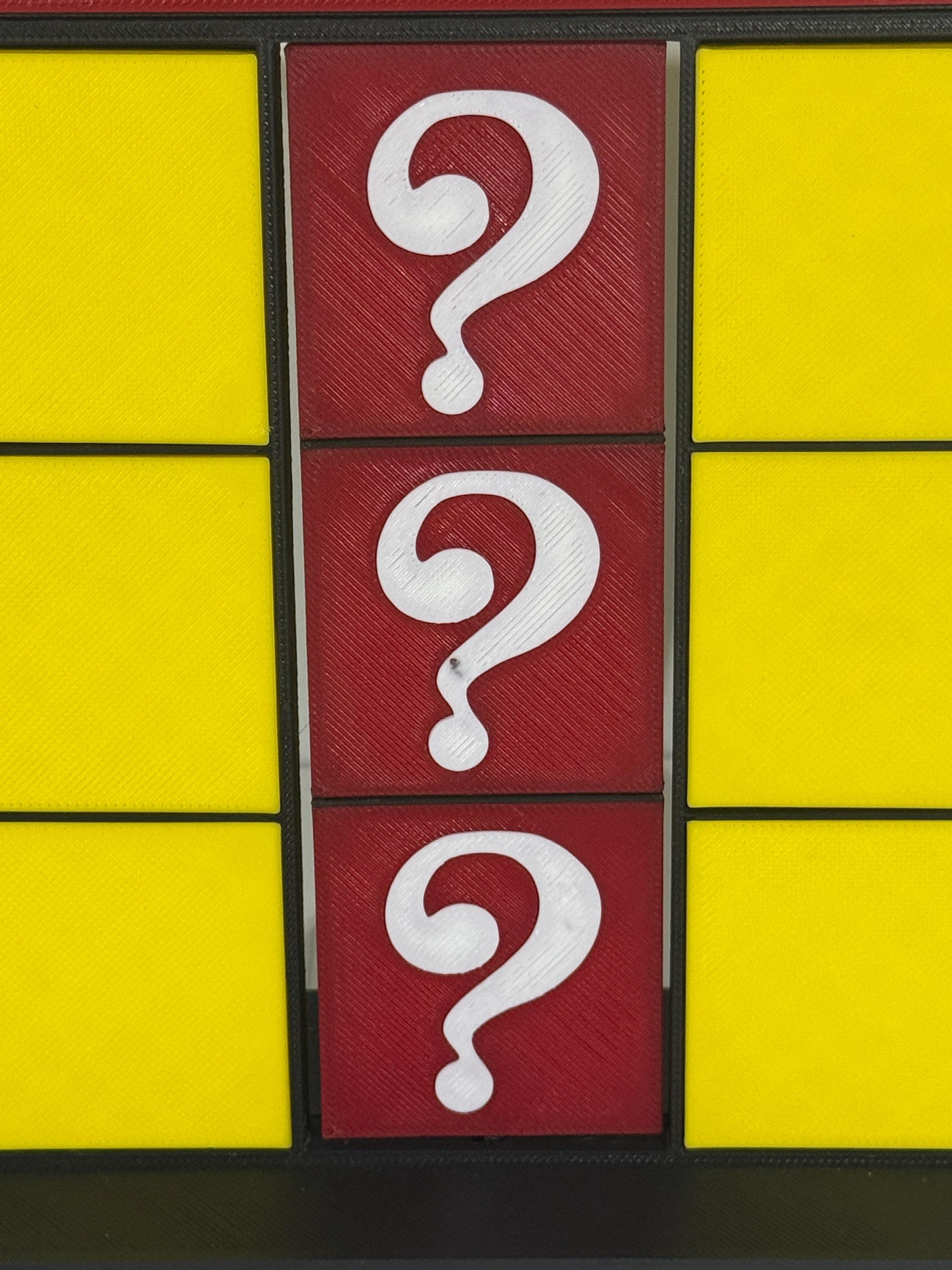Price is Right Secret X Pricing Game – 3D Printed Miniature