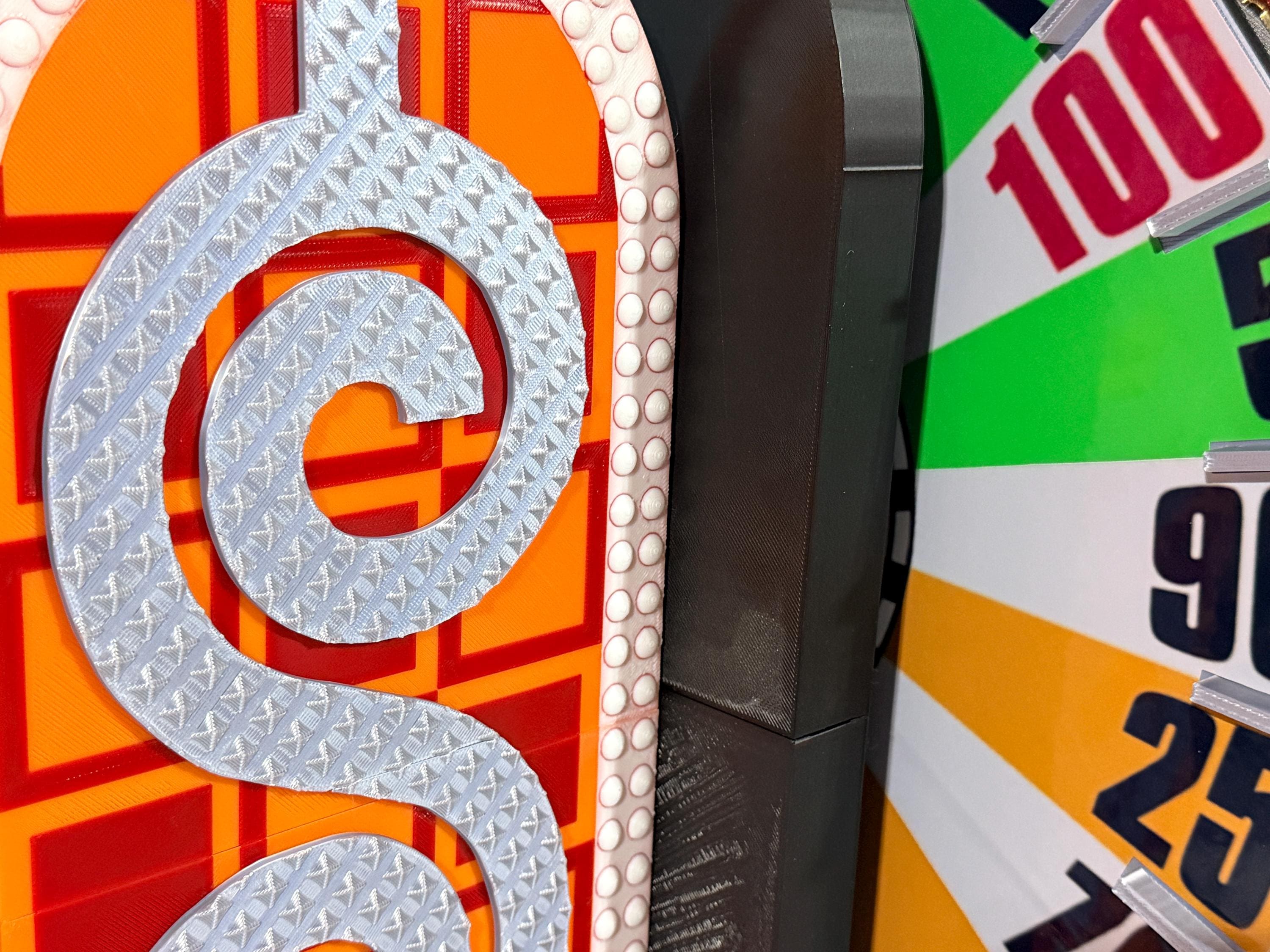 Price is Right 2008–2022 Showcase Showdown Wheel Spinner – 17 Inch 3D Printed