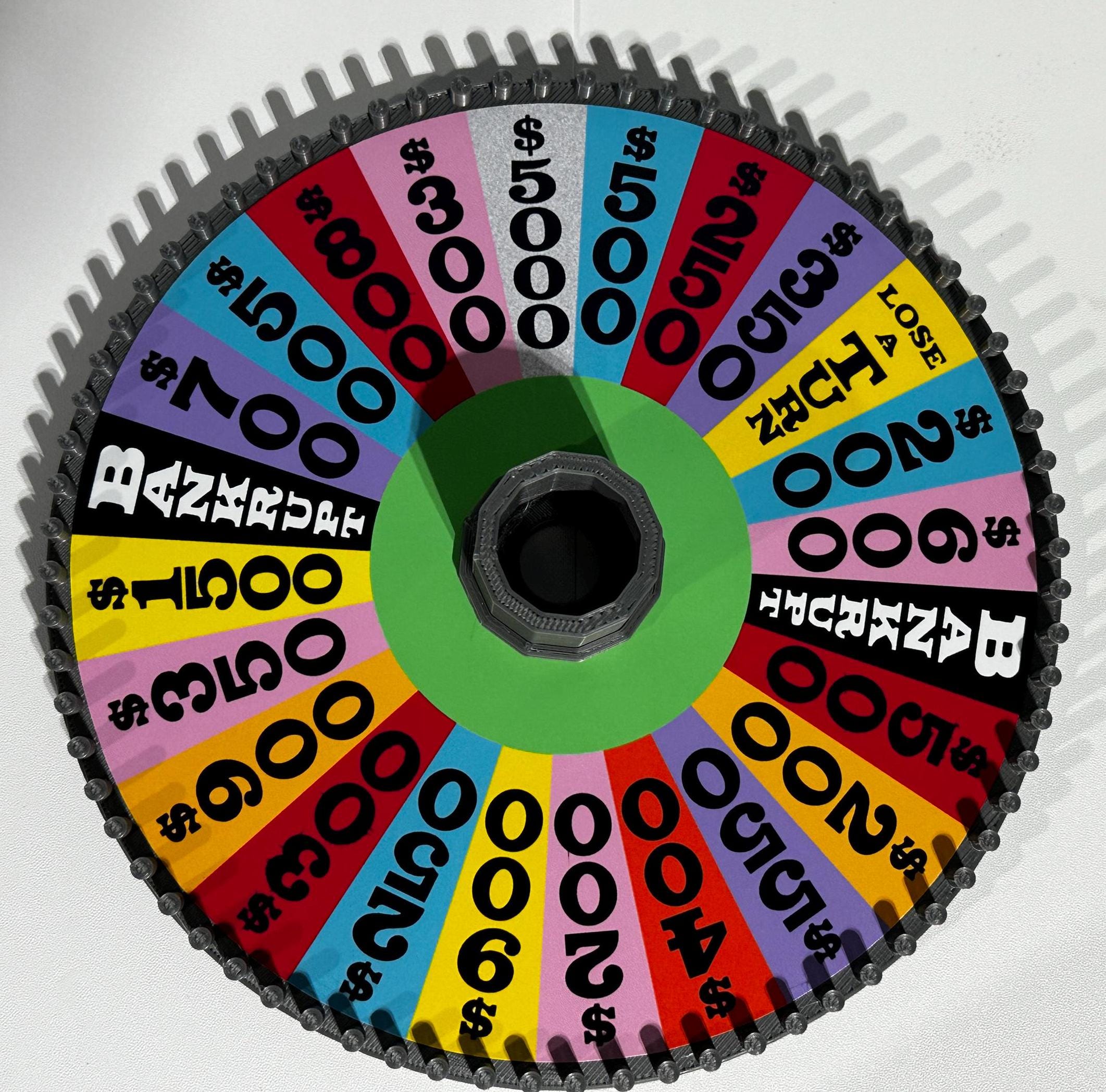 1990 Wheel of Fortune Replica Set – Puzzle Board, Wheel & Bonus Round