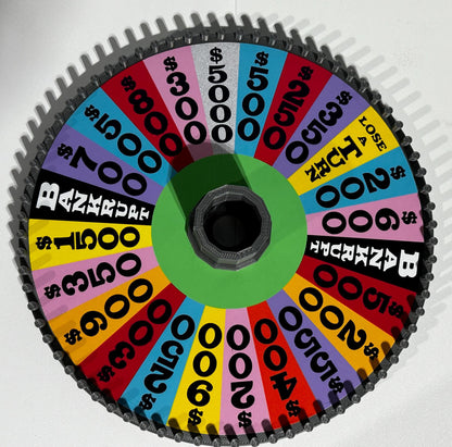 1990 Wheel of Fortune Replica Set – Puzzle Board, Wheel & Bonus Round