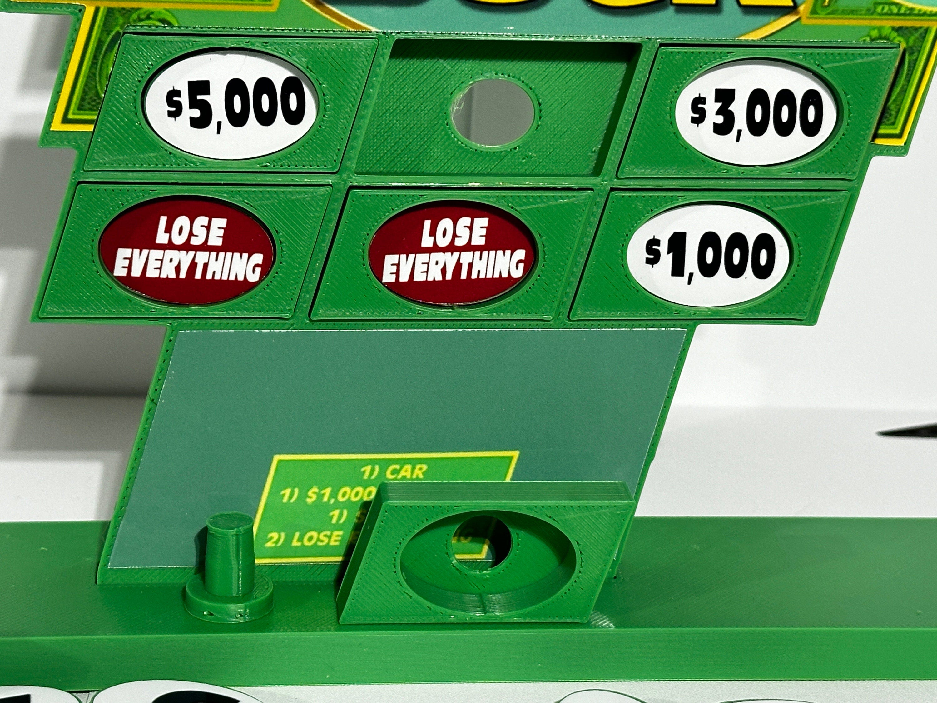 Price is Right Pass the Buck Pricing Game – 3D Printed Miniature