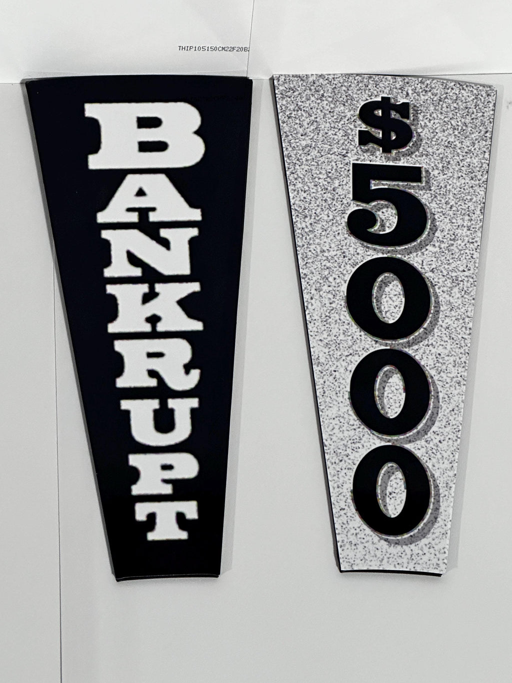 Wheel of Fortune 9-Inch Display Wedges – 3D Printed