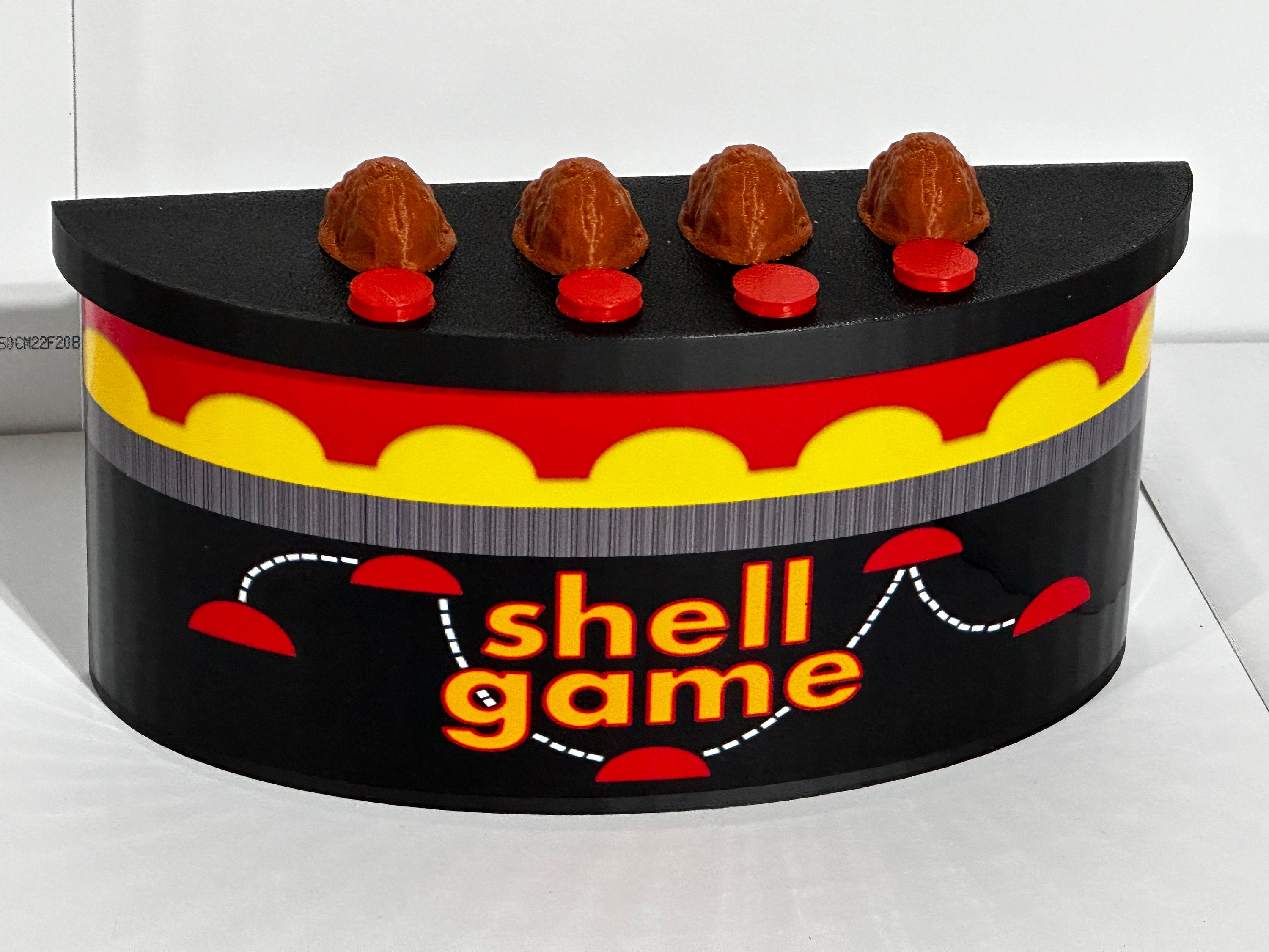 Price is Right Shell Game Pricing Game – 3D Printed Miniature