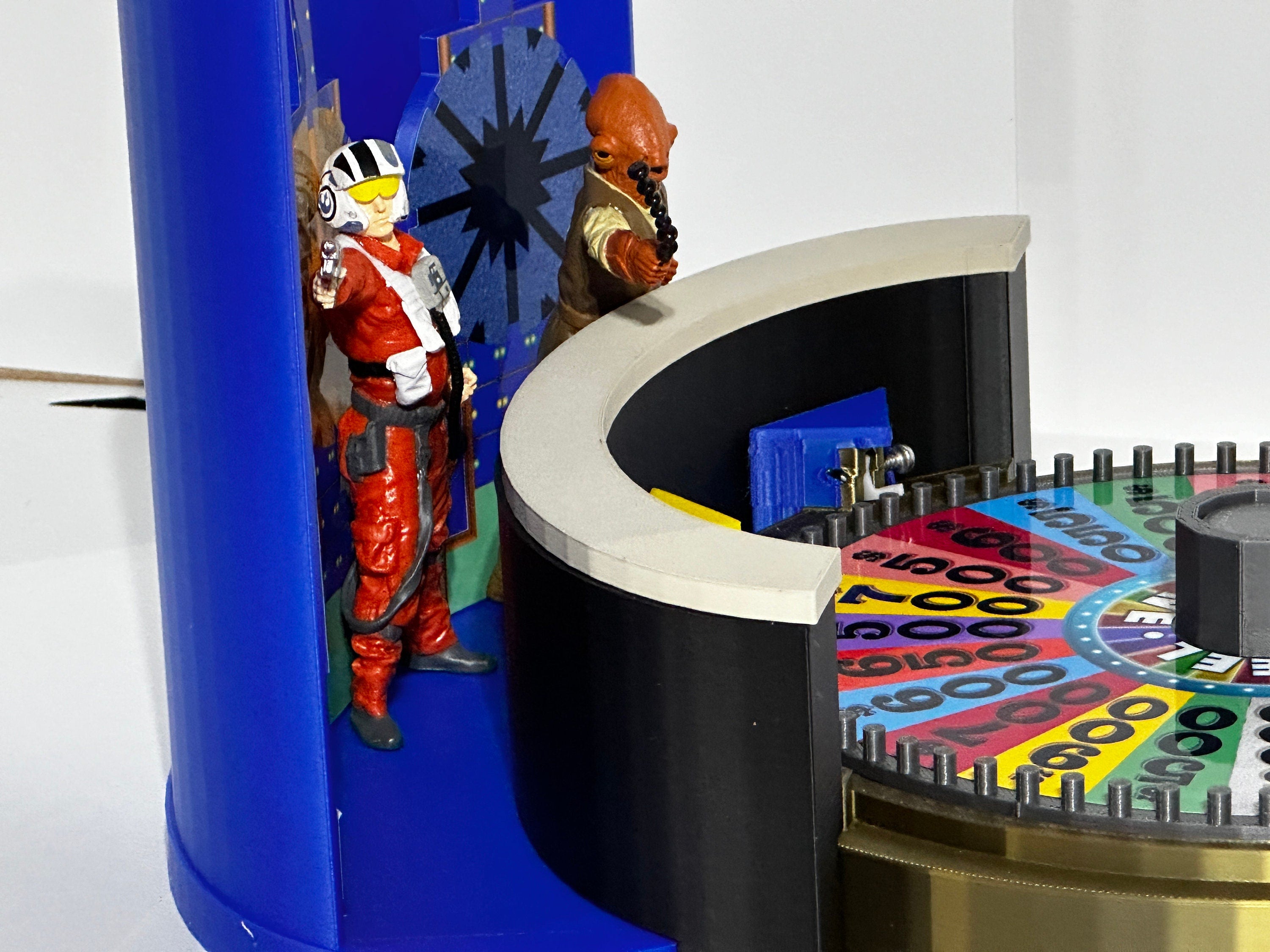 Ultimate Wheel of Fortune Replica Set – Custom Color & Era – 3D Printed