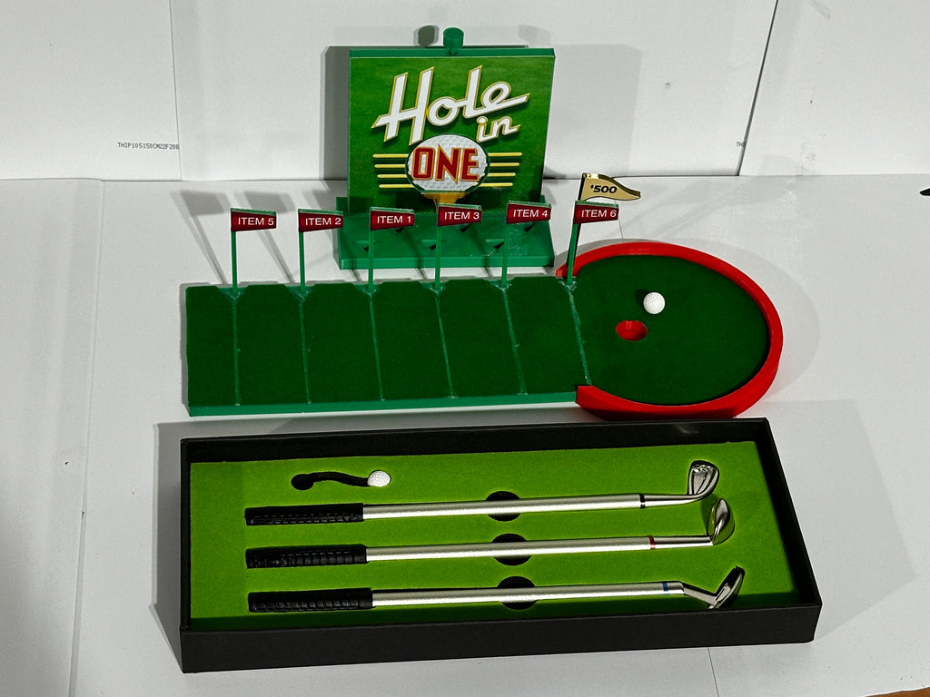 Price is Right Hole in One Pricing Game – 3D Printed Miniature