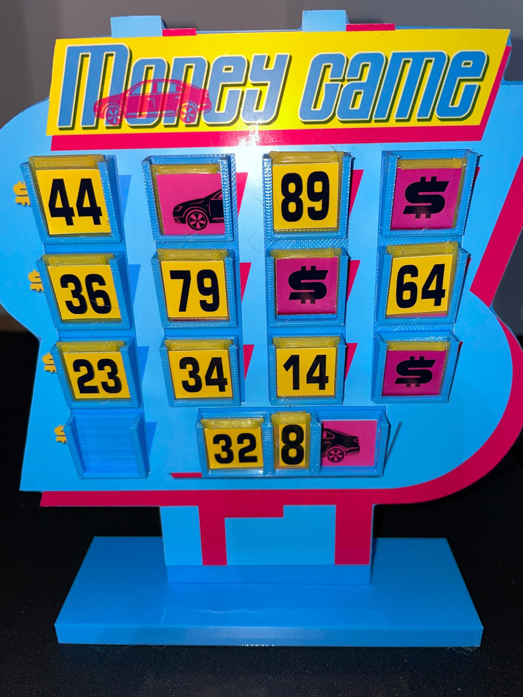Price is Right Money Game Pricing Game – 3D Printed Miniature