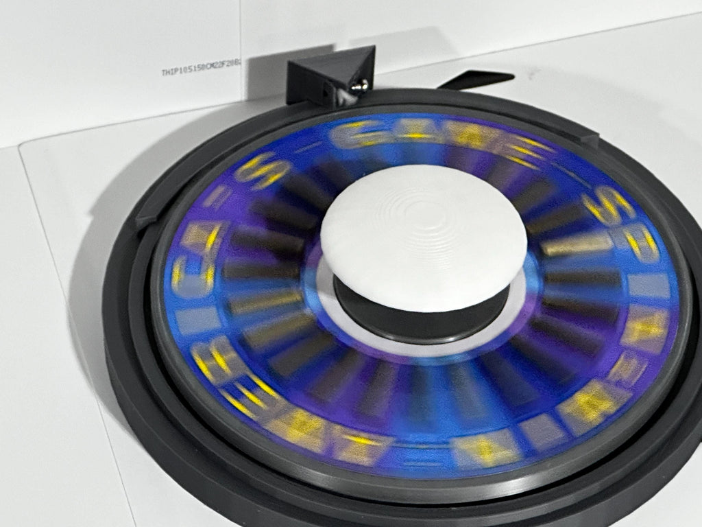Wheel of Fortune Bonus Round Wheel Spinner with Round Base – 3D Printed Replica