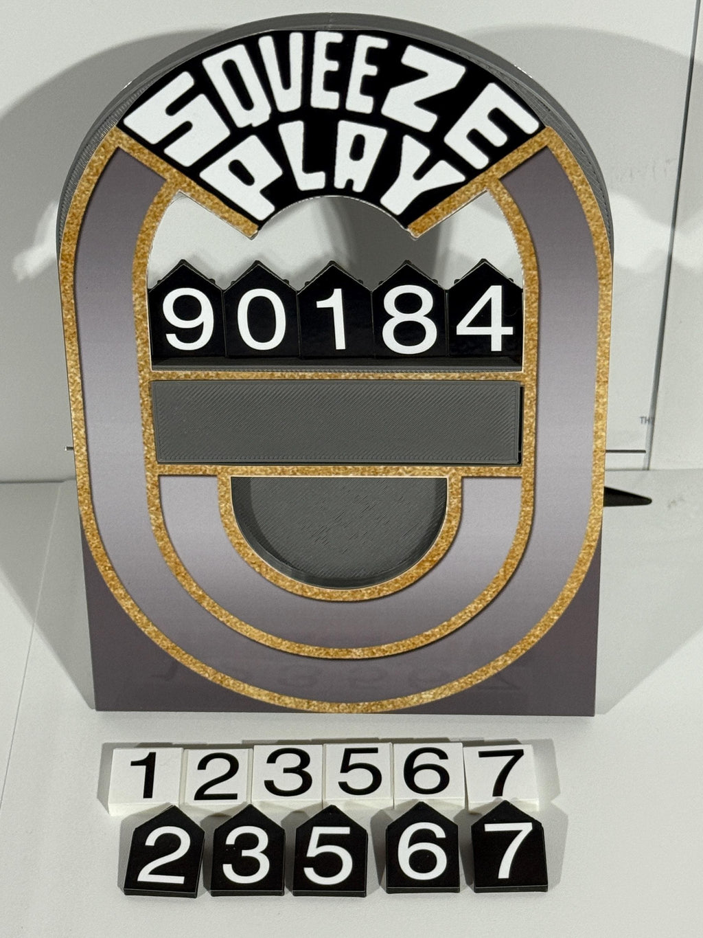 Price is Right Squeeze Play Pricing Game – 3D Printed Miniature with Optional Sound