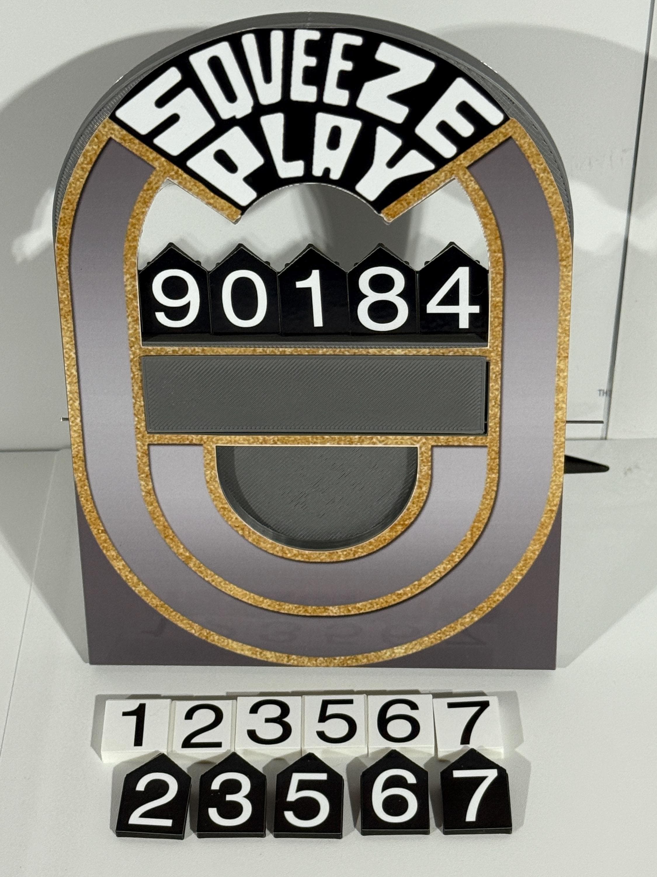 Price is Right Squeeze Play Pricing Game – 3D Printed Miniature with Optional Sound