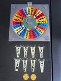 Early 80s Wheel of Fortune Board Game Wheel Spinner – 3D Printed Replica