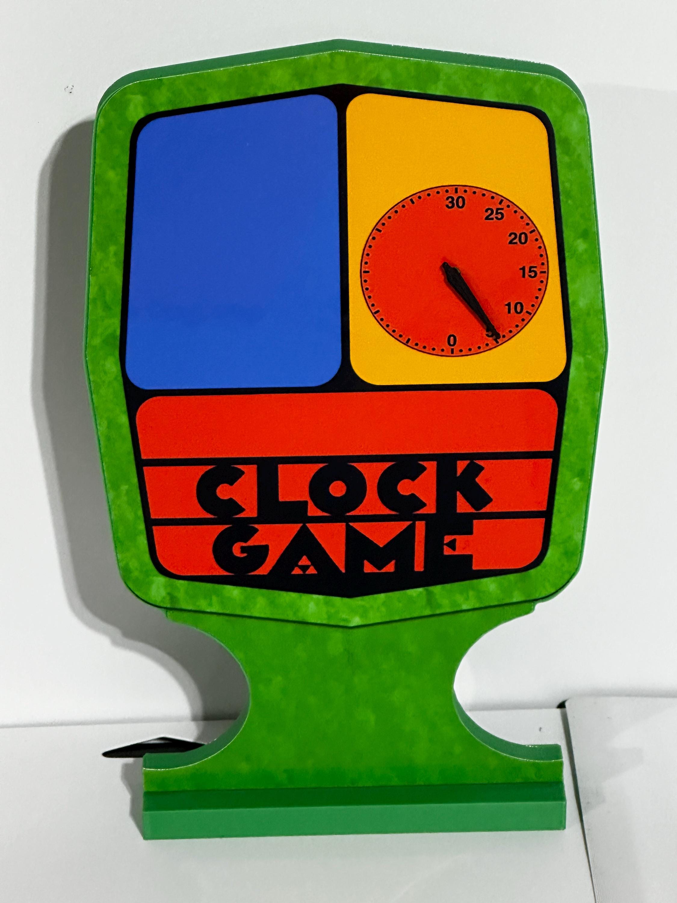 Price is Right Clock Game Pricing Game – 3D Printed Miniature