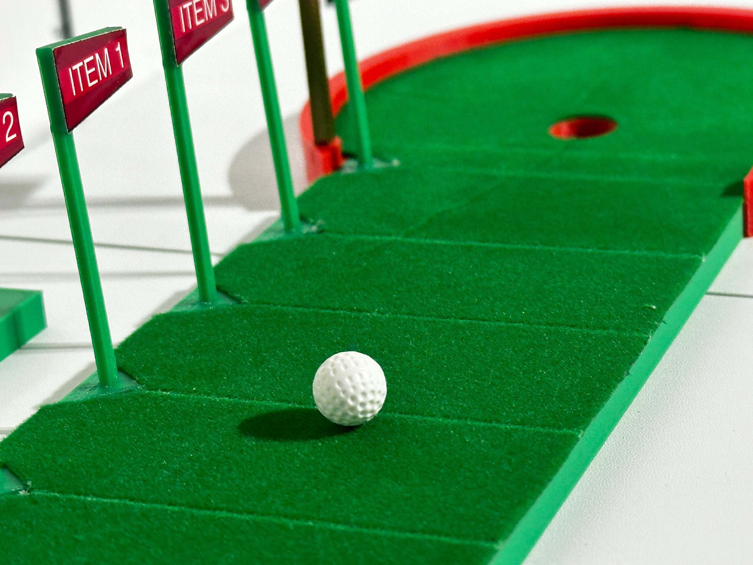 Price is Right Hole in One Pricing Game – 3D Printed Miniature
