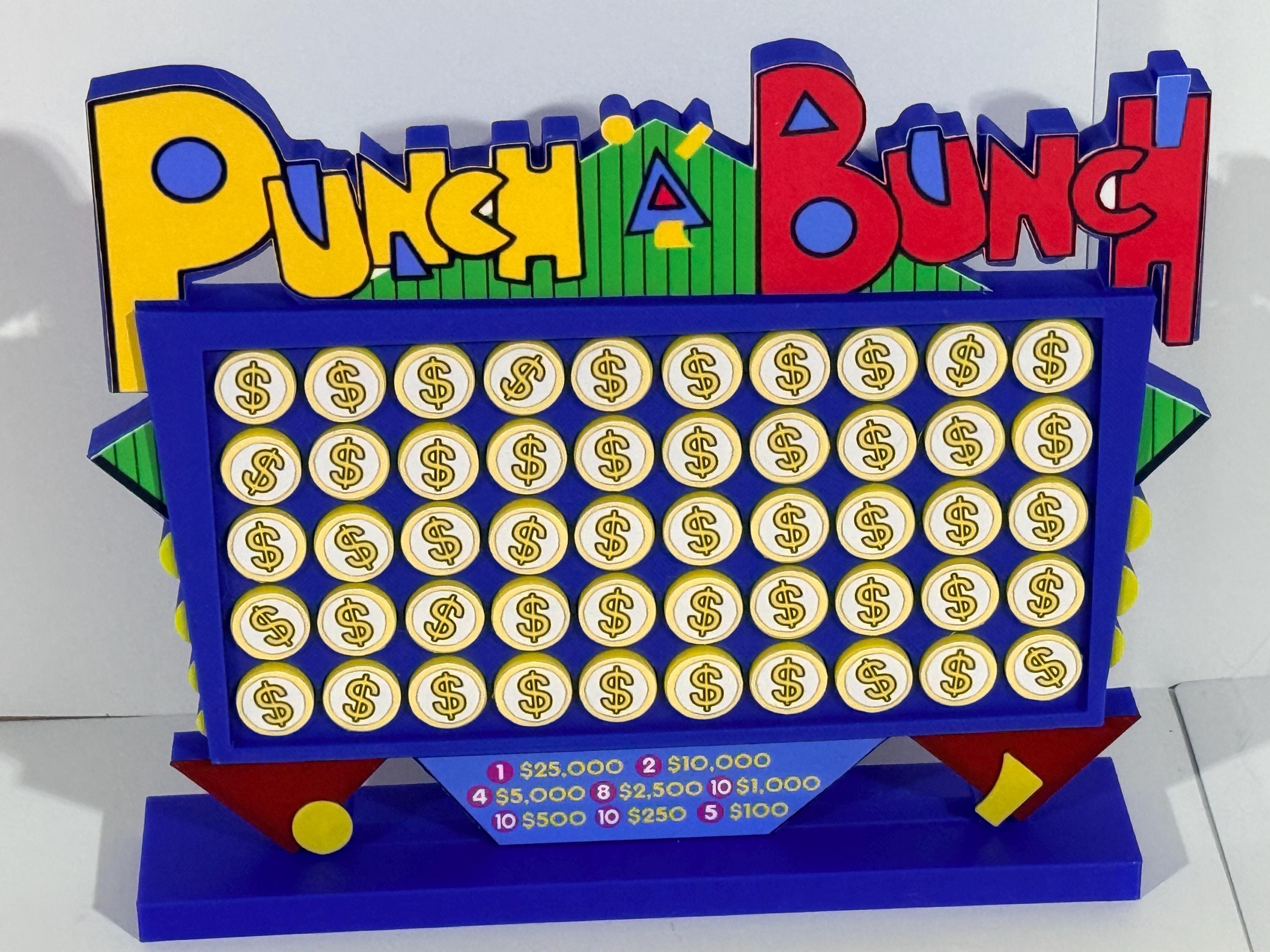 Price is Right Punch a Bunch Pricing Game – 3D Printed Miniature