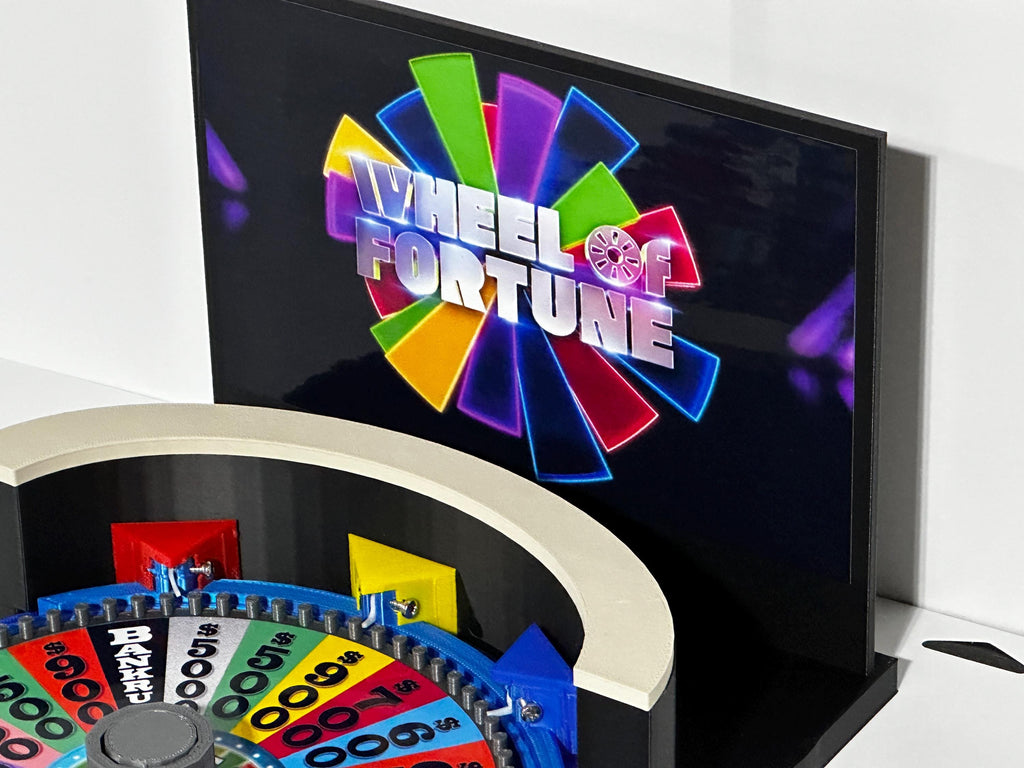 Ultimate 2024 Wheel of Fortune Replica Set – 3D Printed