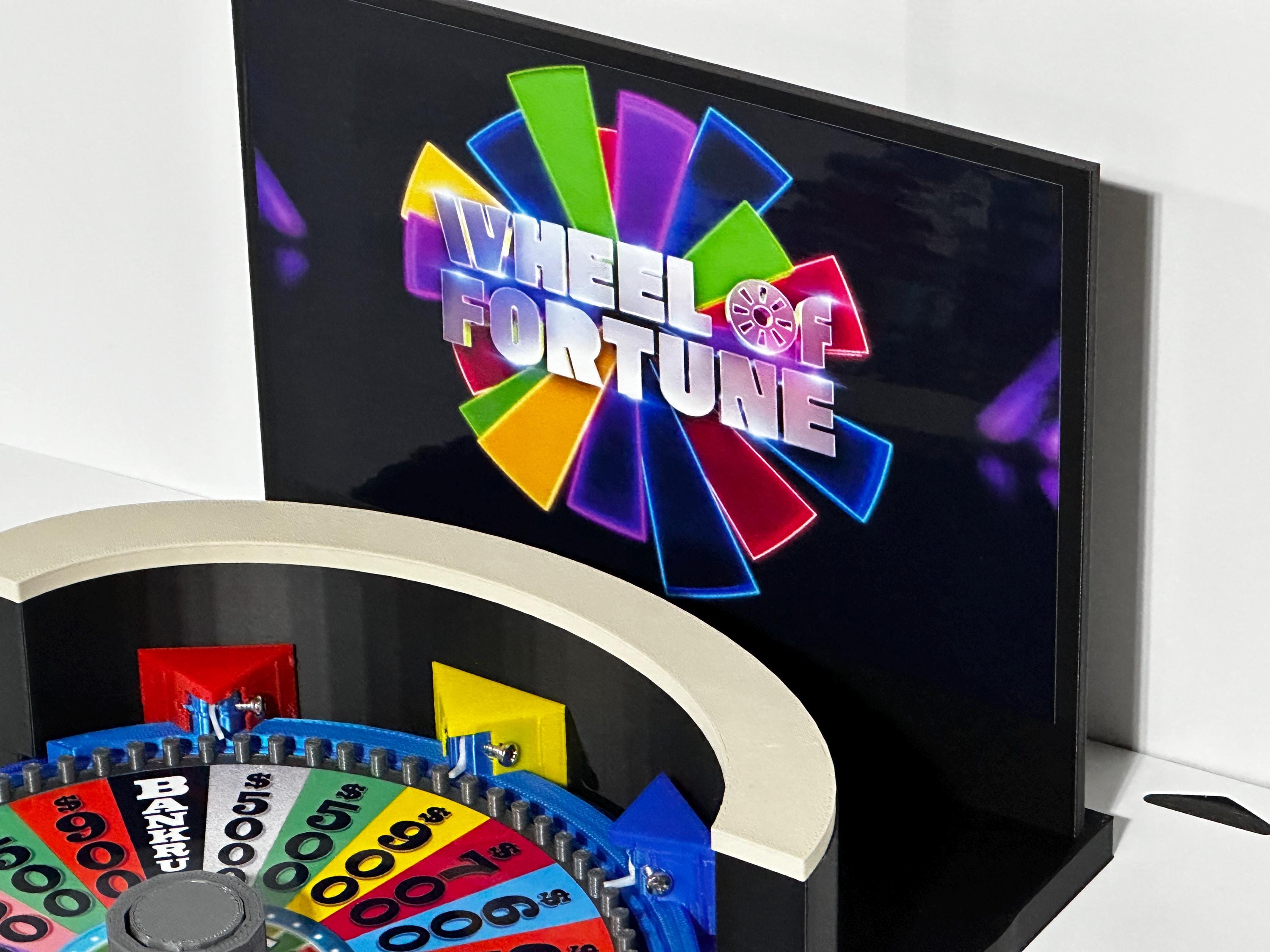 Ultimate 2024 Wheel of Fortune Replica Set – 3D Printed