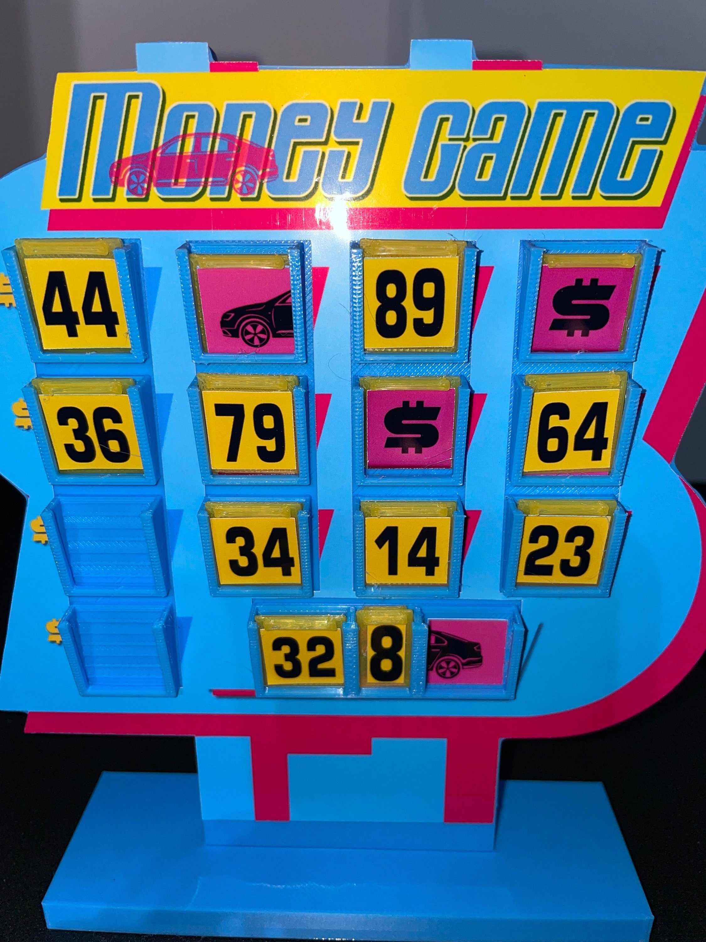 Price is Right Money Game Pricing Game – 3D Printed Miniature