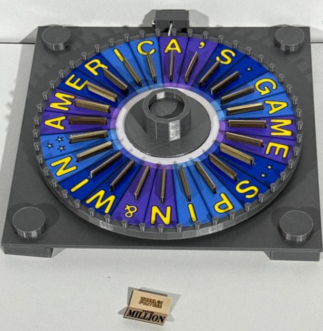 Wheel of Fortune Board Game Spinner Upgrade – 3D Printed