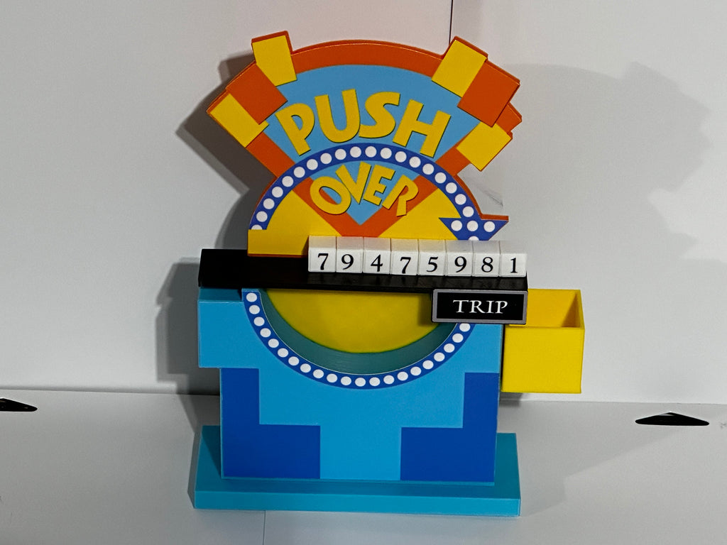 Price is Right Push Over Pricing Game – 3D Printed Miniature