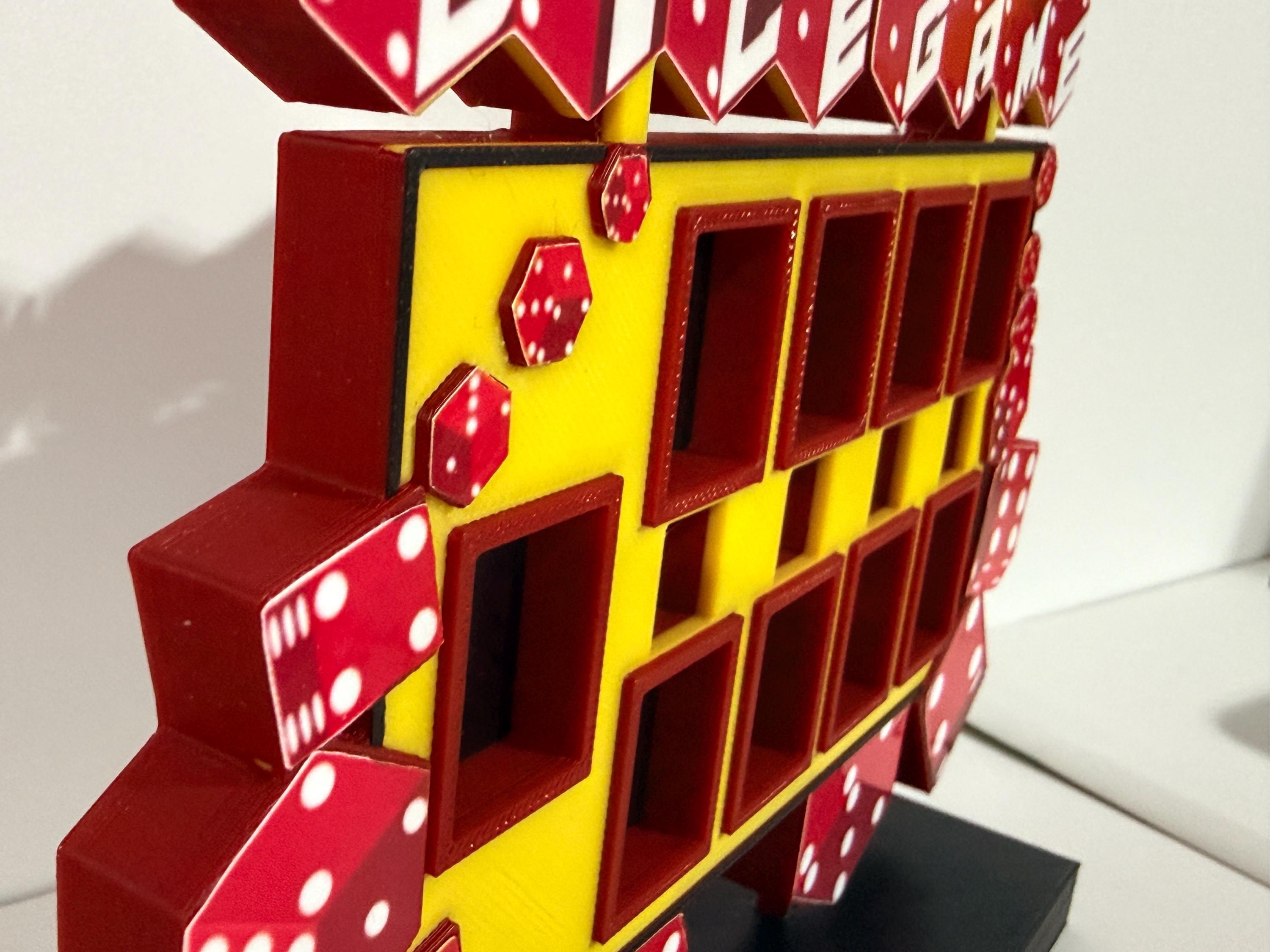 Price is Right Dice Game – Playable 3D Printed Miniature