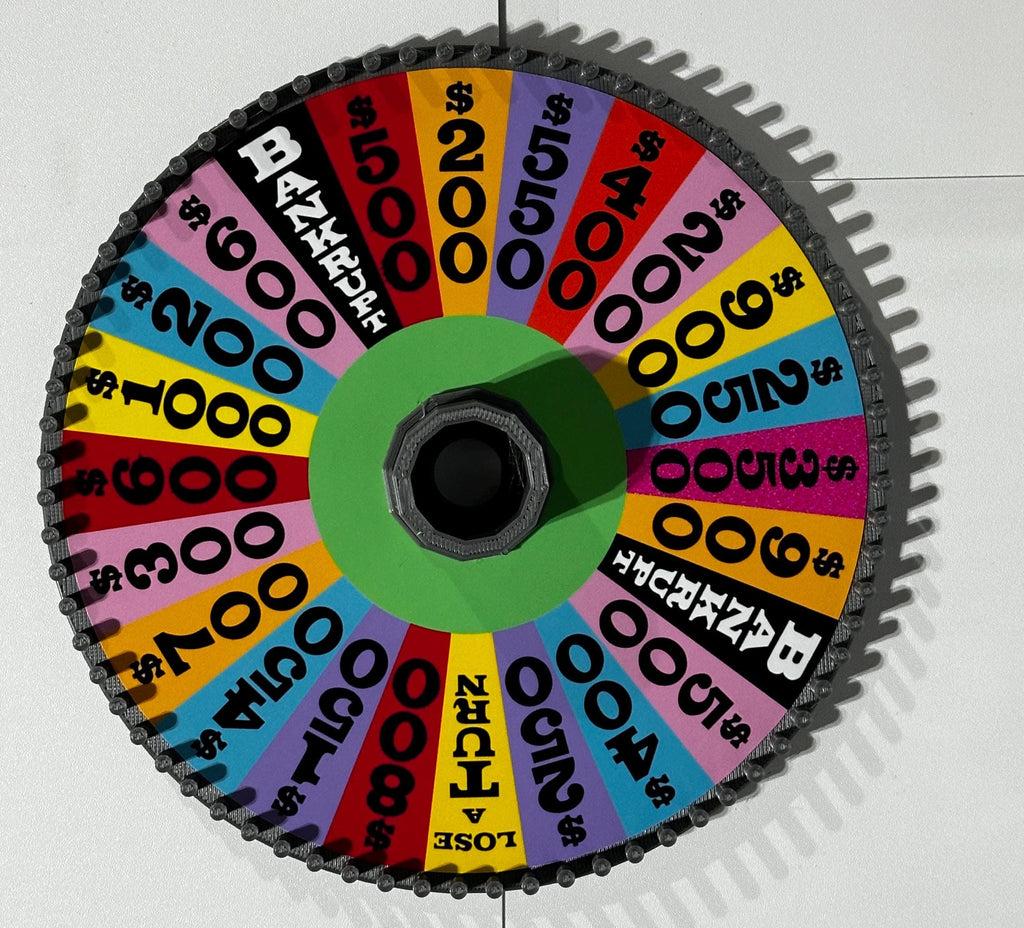 1990 Wheel of Fortune Replica Set – Puzzle Board, Wheel & Bonus Round