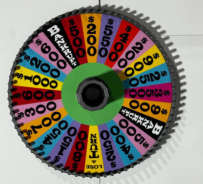 1990 Wheel of Fortune Replica Set – Puzzle Board, Wheel & Bonus Round