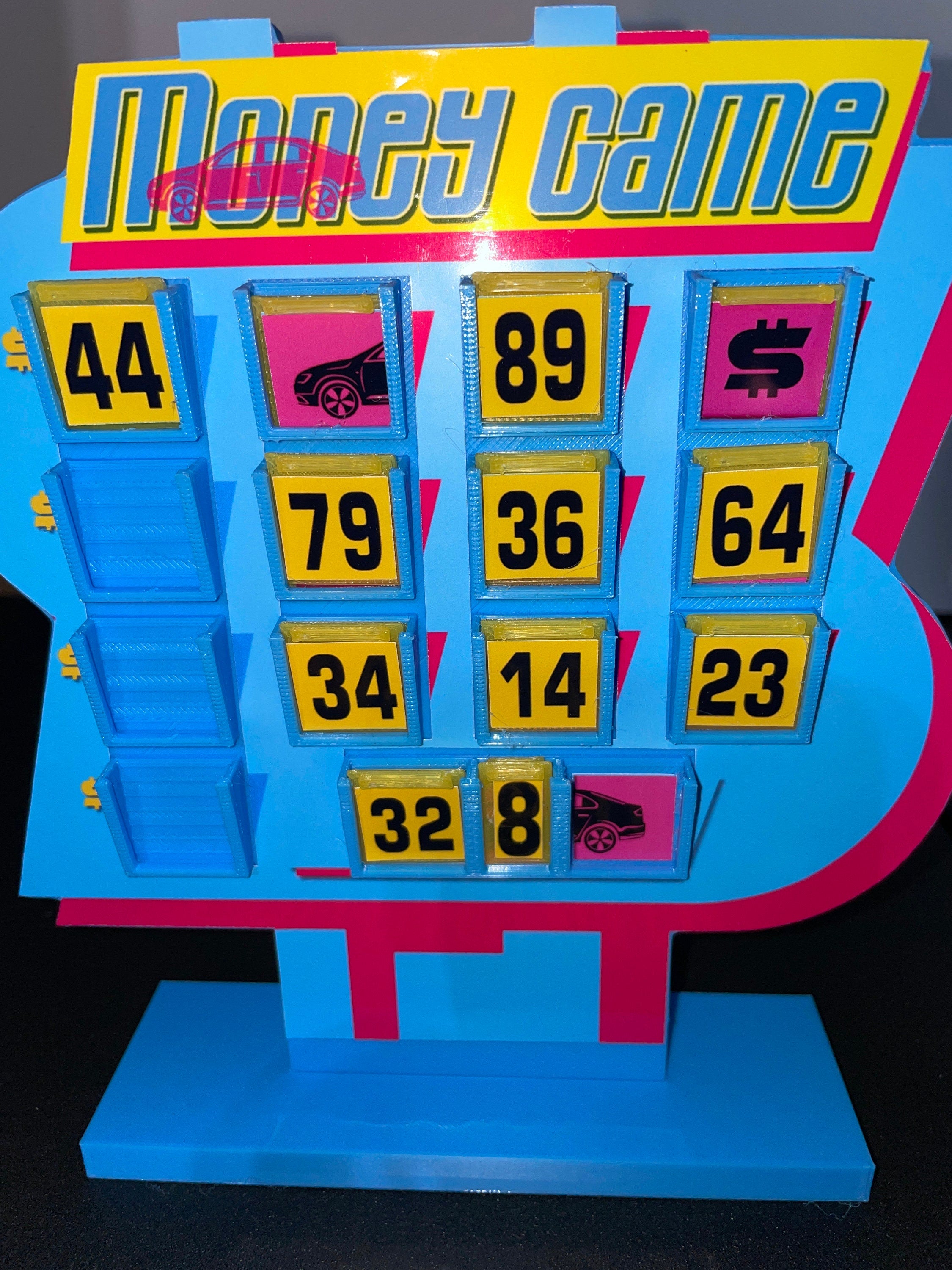 Price is Right Money Game Pricing Game – 3D Printed Miniature