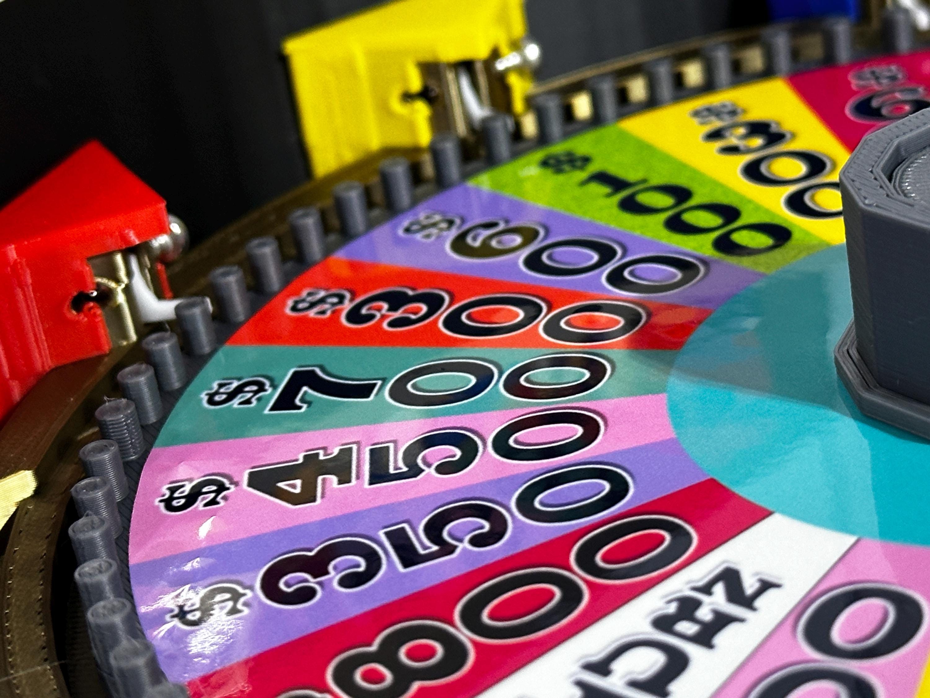 1999-2003 Ultimate Wheel of Fortune Replica Set – 3D Printed