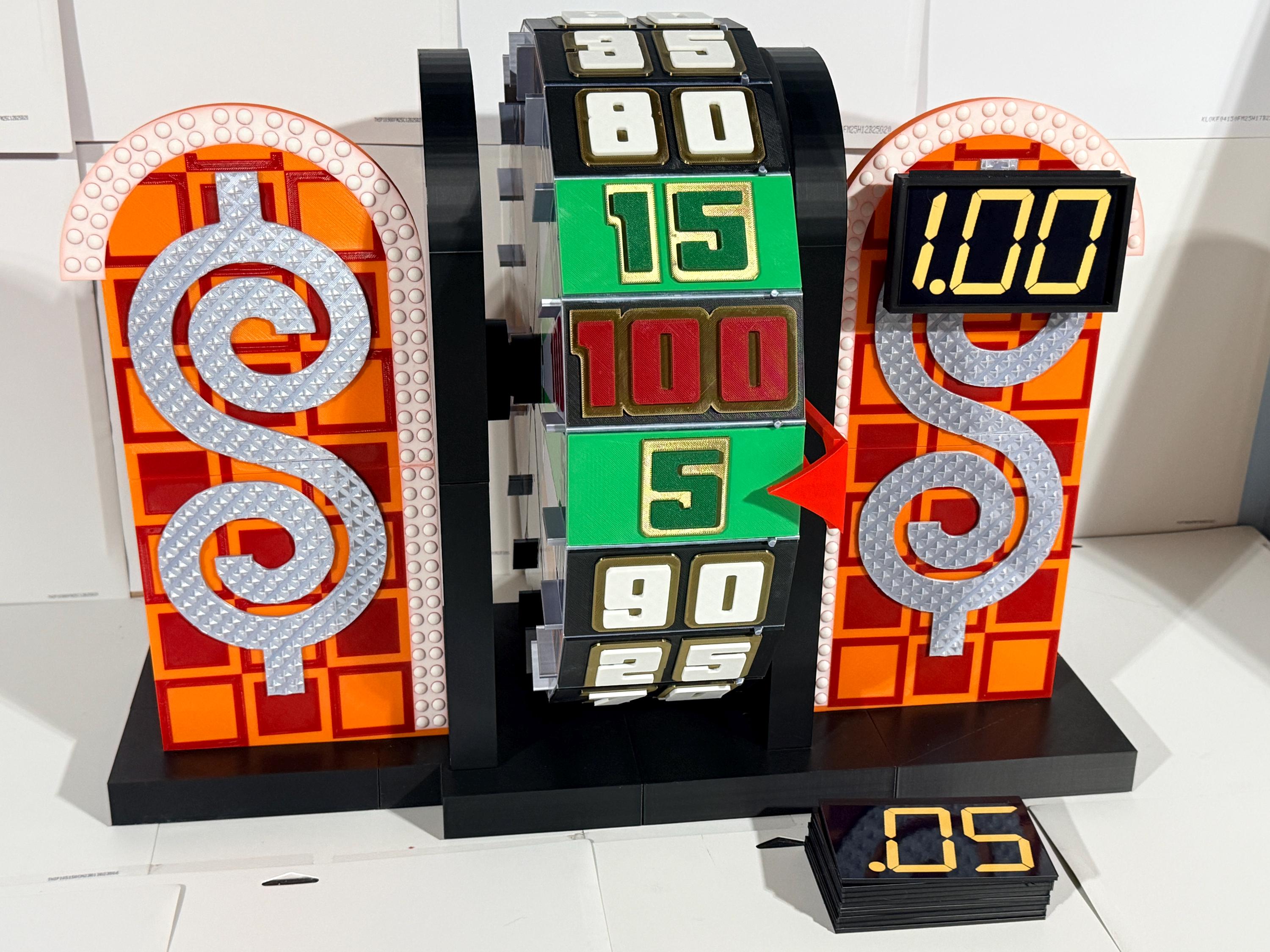 Price is Right 2008–2022 Showcase Showdown Wheel Spinner – 17 Inch 3D Printed