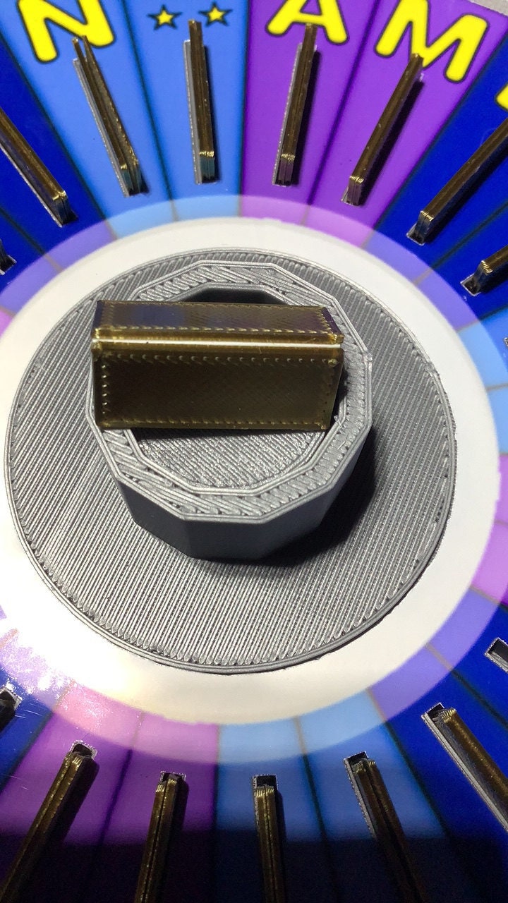 Wheel of Fortune Bonus Round Wheel Spinner – 3D Printed Replica