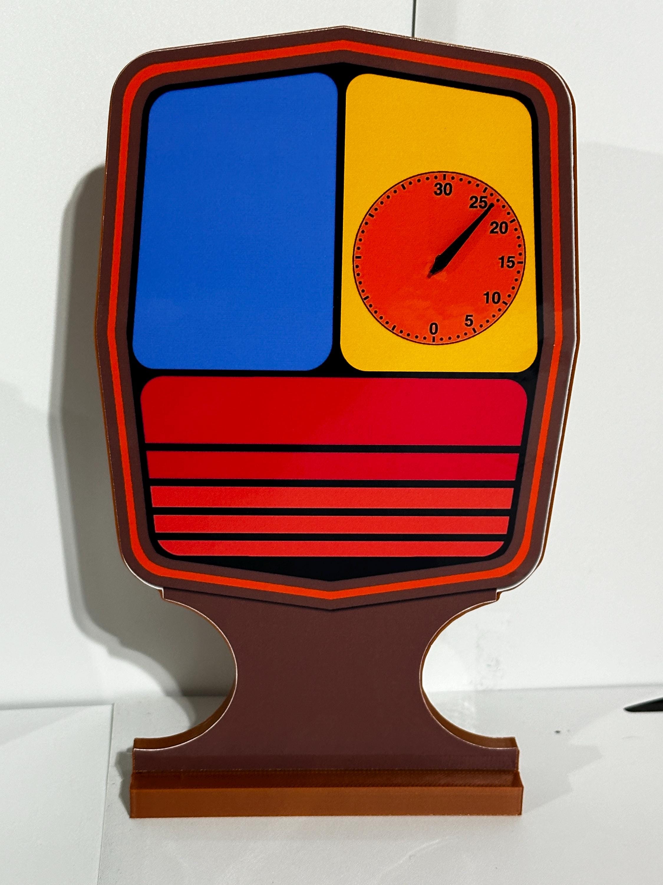 Price is Right Clock Game Pricing Game – 3D Printed Miniature