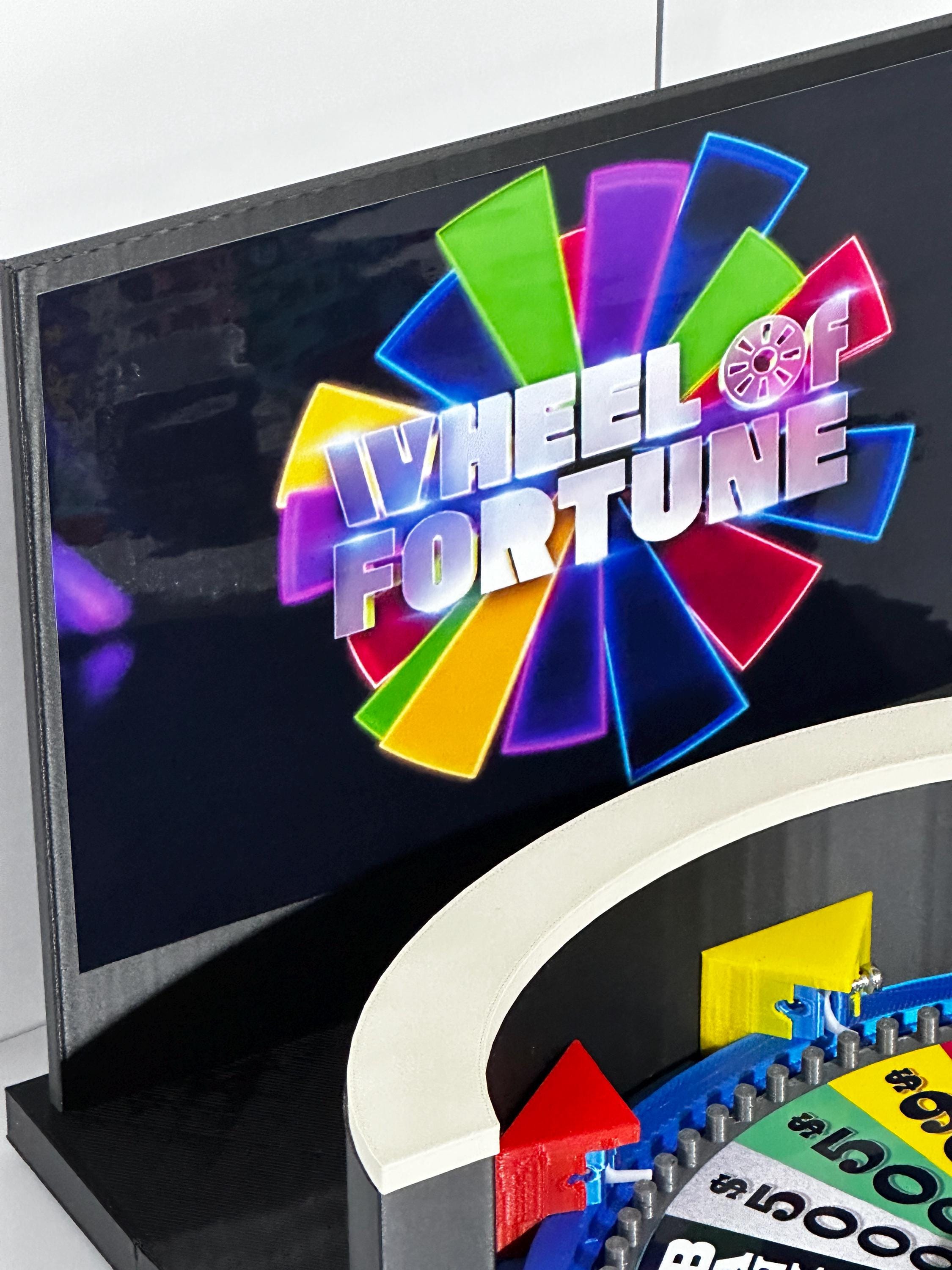 Ultimate 2024 Wheel of Fortune Replica Set – 3D Printed