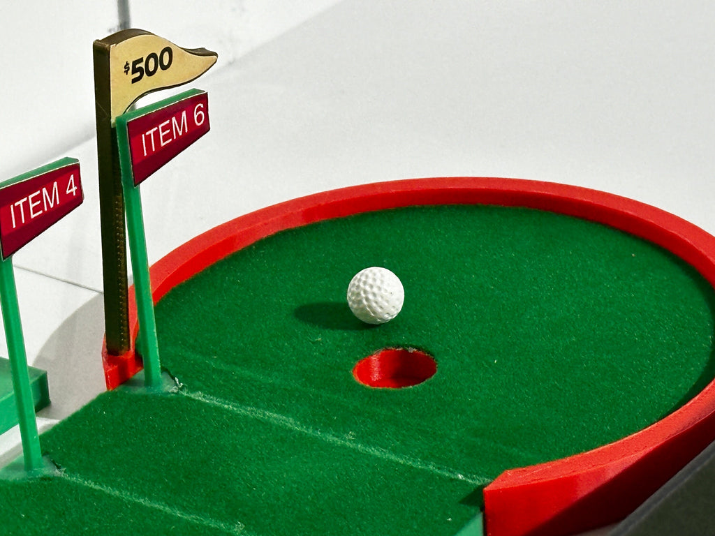 Price is Right Hole in One Pricing Game – 3D Printed Miniature