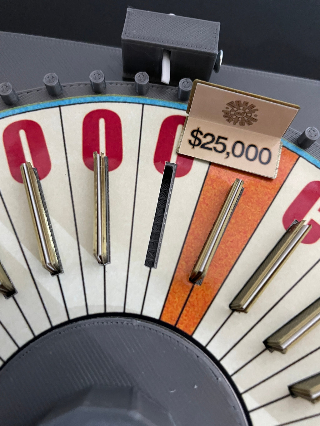 Wheel of Fortune Original Bonus Round Wheel – 3D Printed Replica