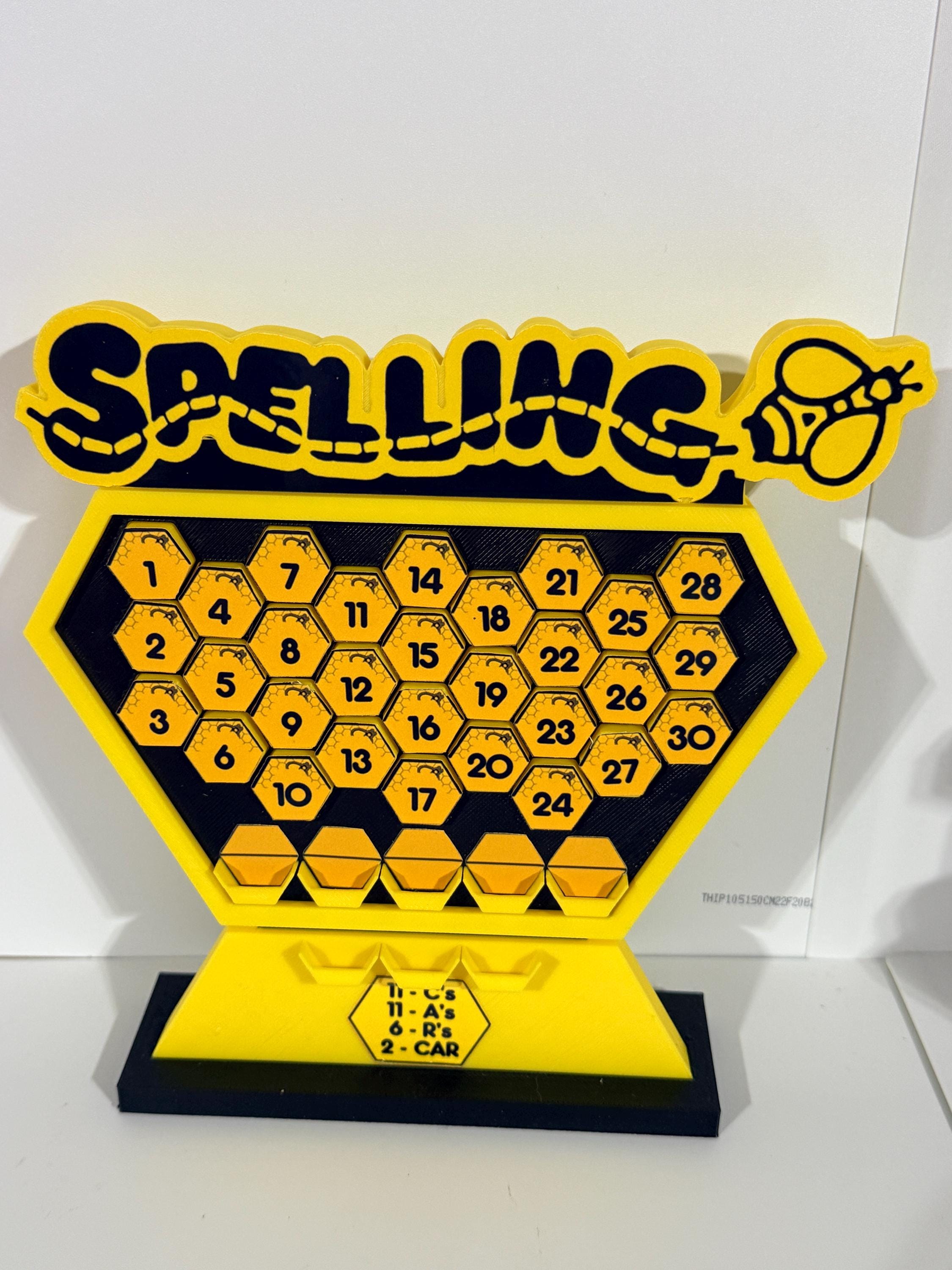 Price is Right Spelling Bee Pricing Game – 3D Printed Miniature