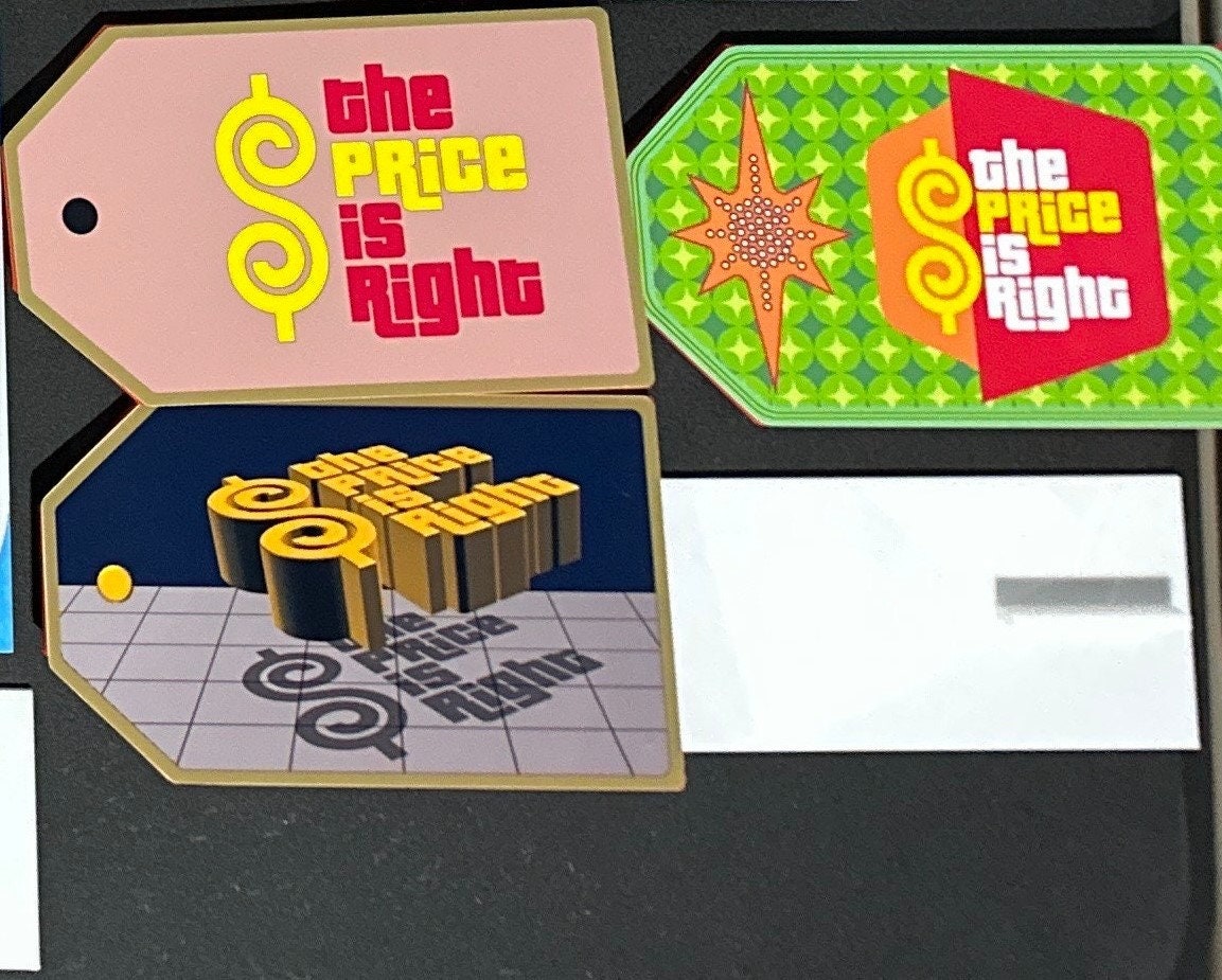 Price is Right Big Doors & Big Tags – Backdrop Set, 3D Printed