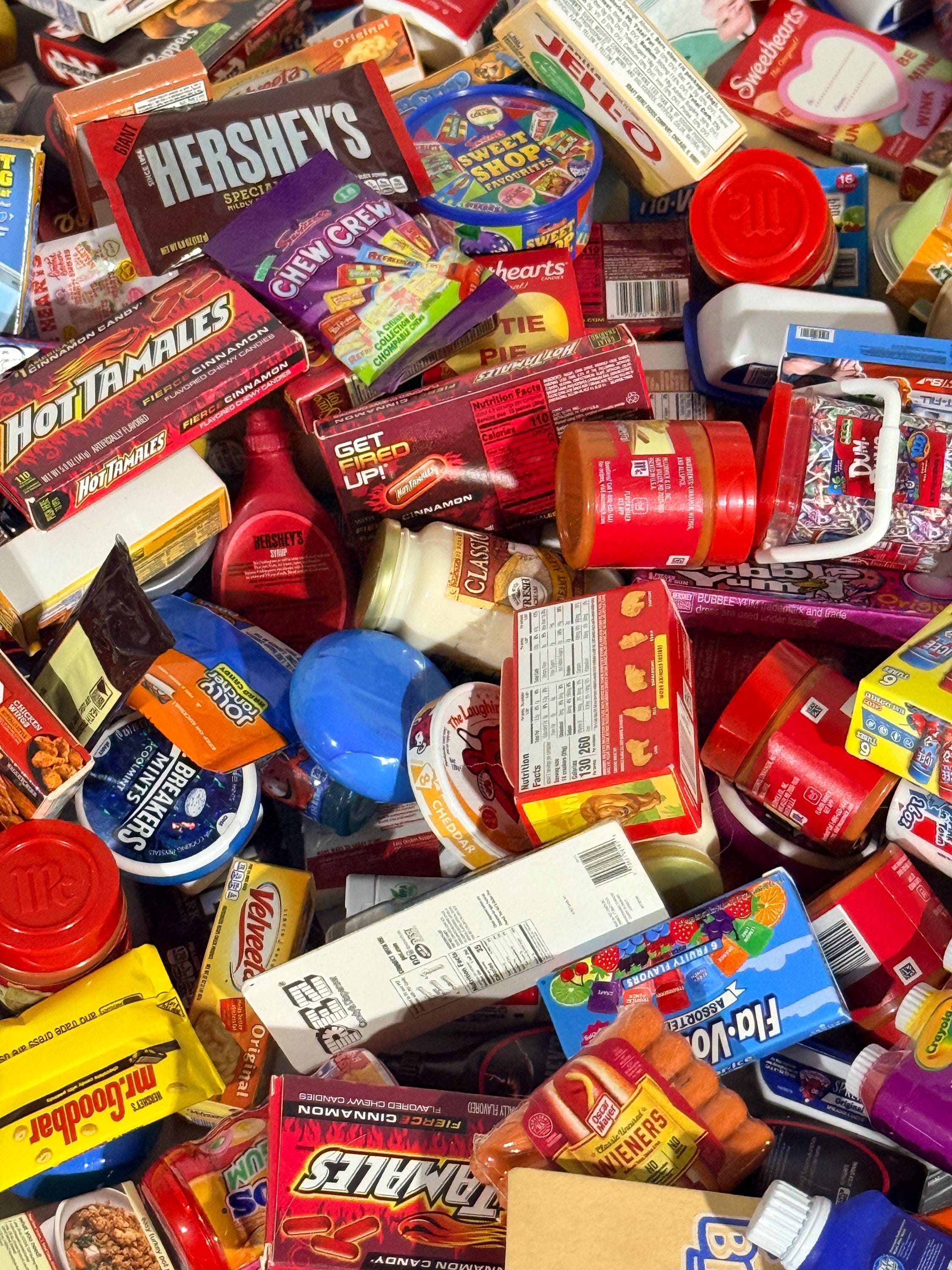 Price is Right Now or Then Pricing Game – 3D Printed Miniature with 6 Grocery Items