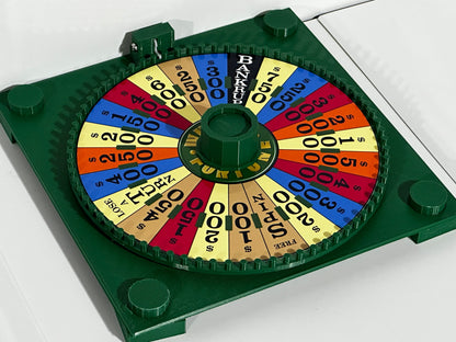 1986 Deluxe Wheel of Fortune Replica in Green – 3D Printed