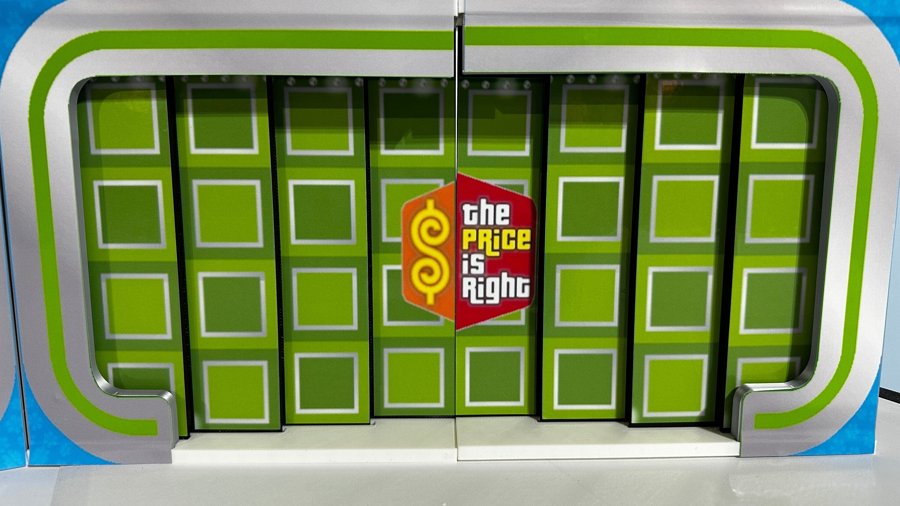 Price is Right Slide Open Big Doors – Current Version Set 2, 3D Printed