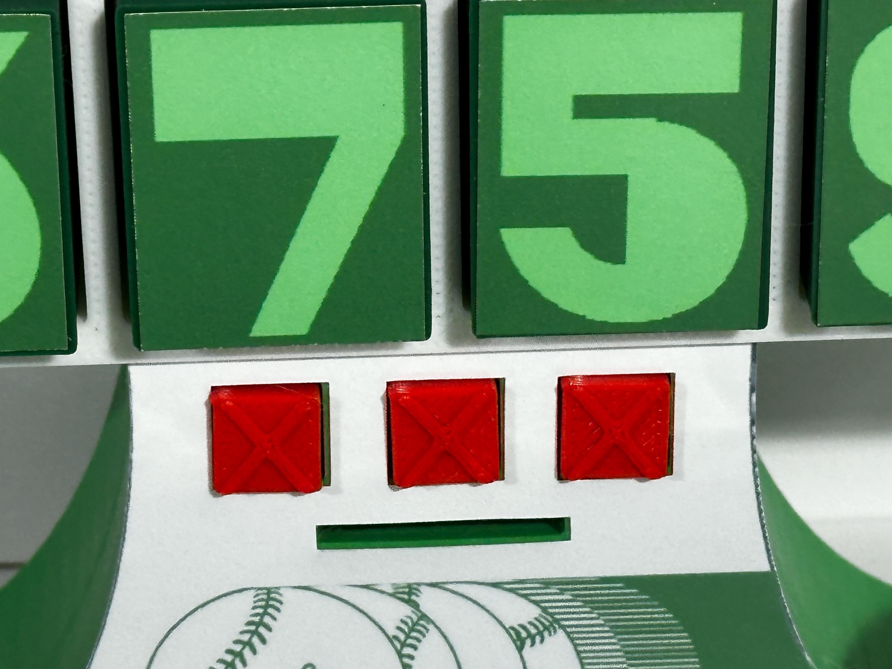 Price is Right Retro 3 Strikes Pricing Game – 3D Printed Miniature