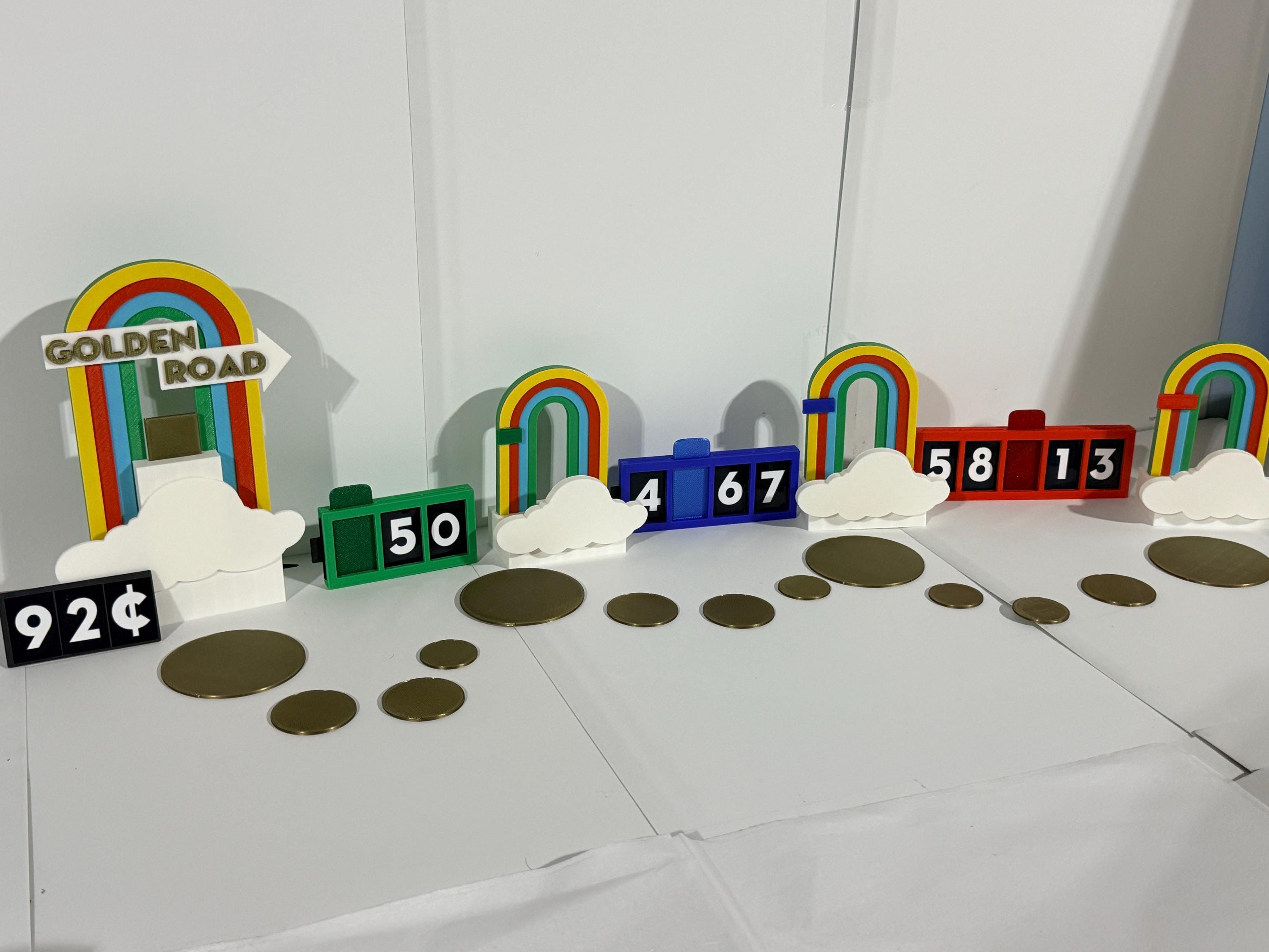 Price is Right Golden Road Pricing Game – Playable 3D Printed Miniature